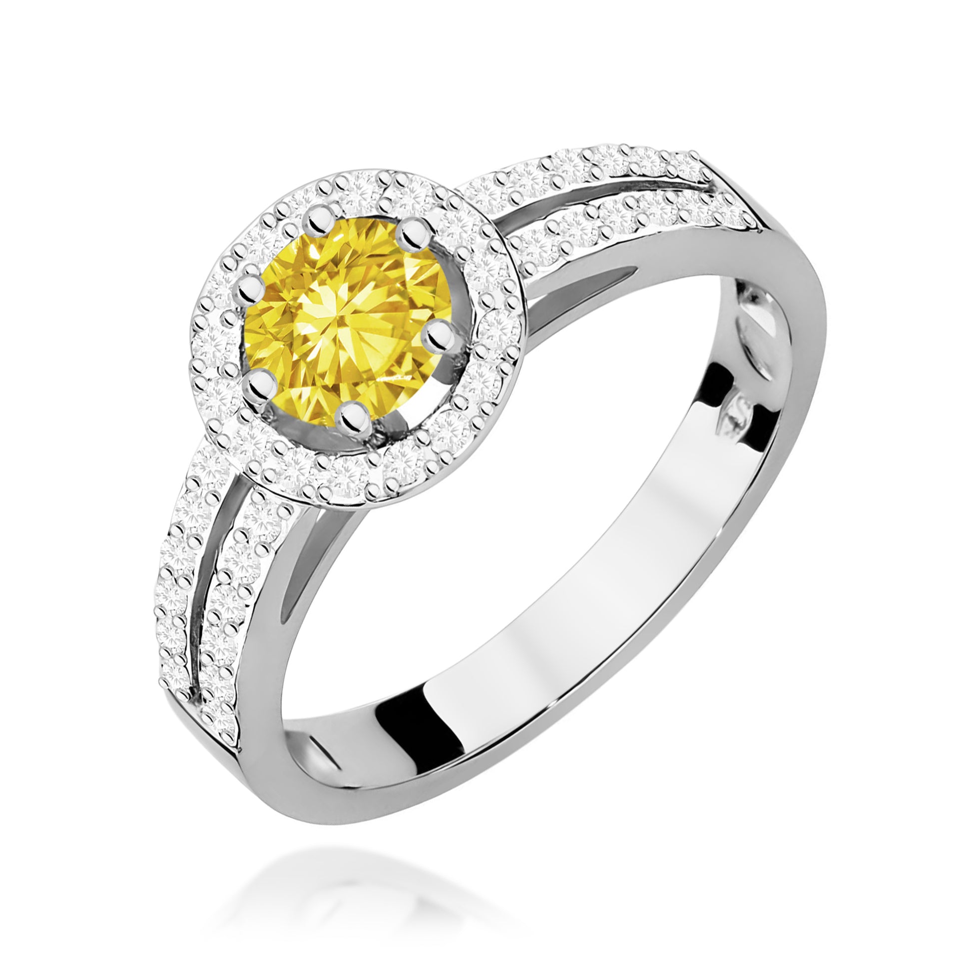 Inel Aur 14K cu Diamante de Laborator 0.70 ct
