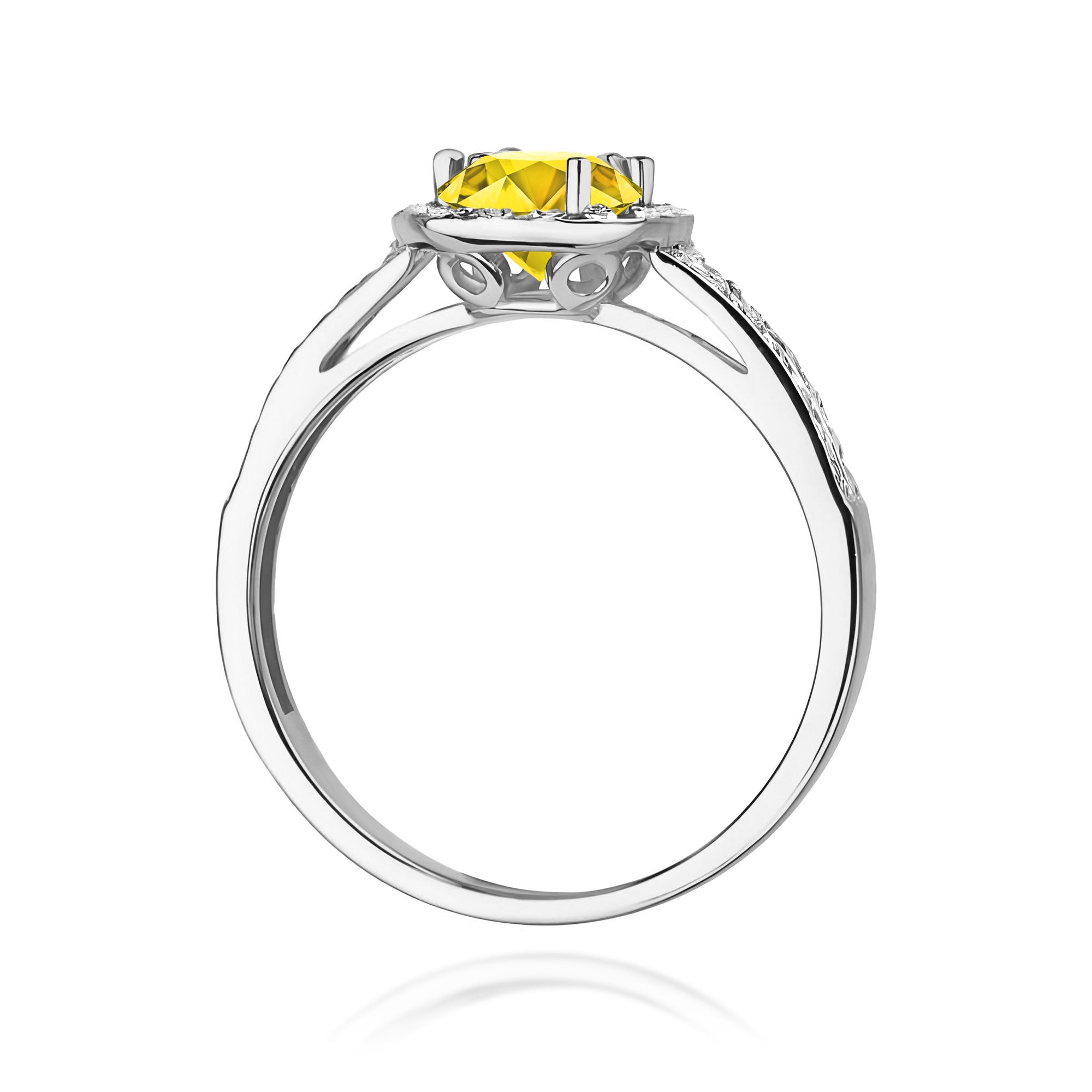 Inel Aur 14K cu Diamante de Laborator 0.70 ct