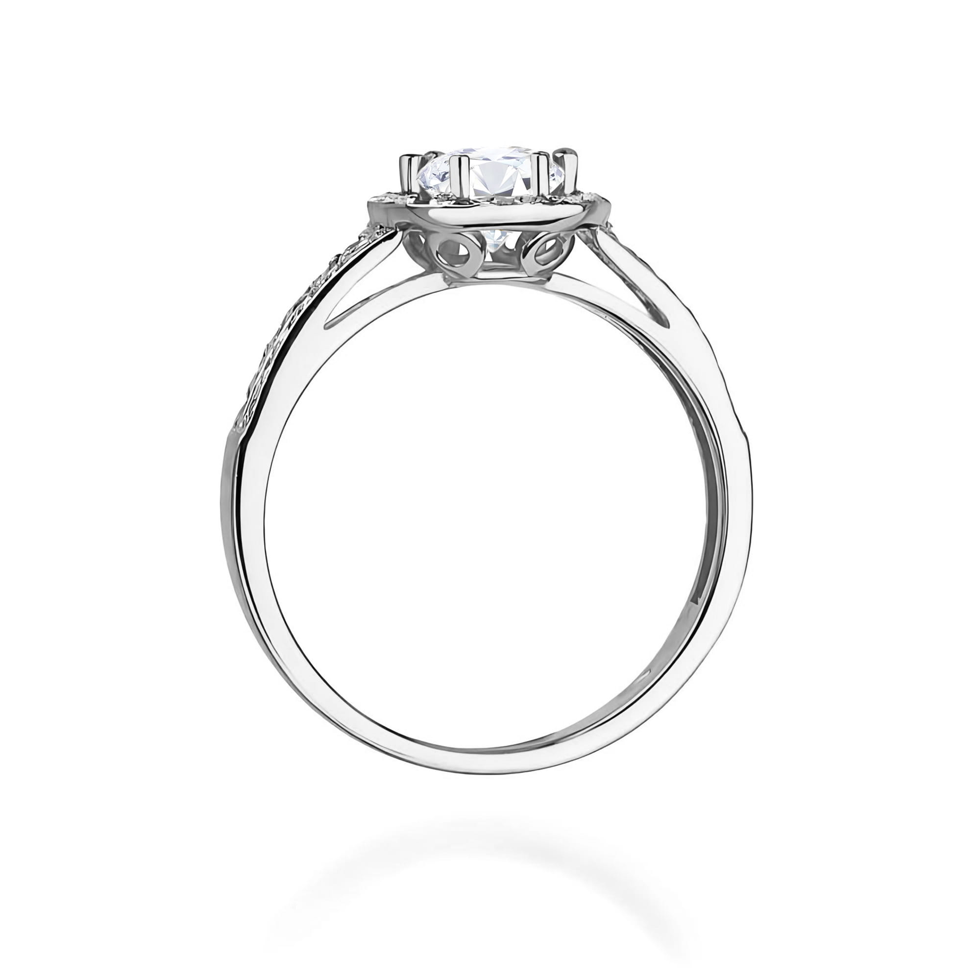 Inel Aur 9K cu Diamante de Laborator 0.70 ct