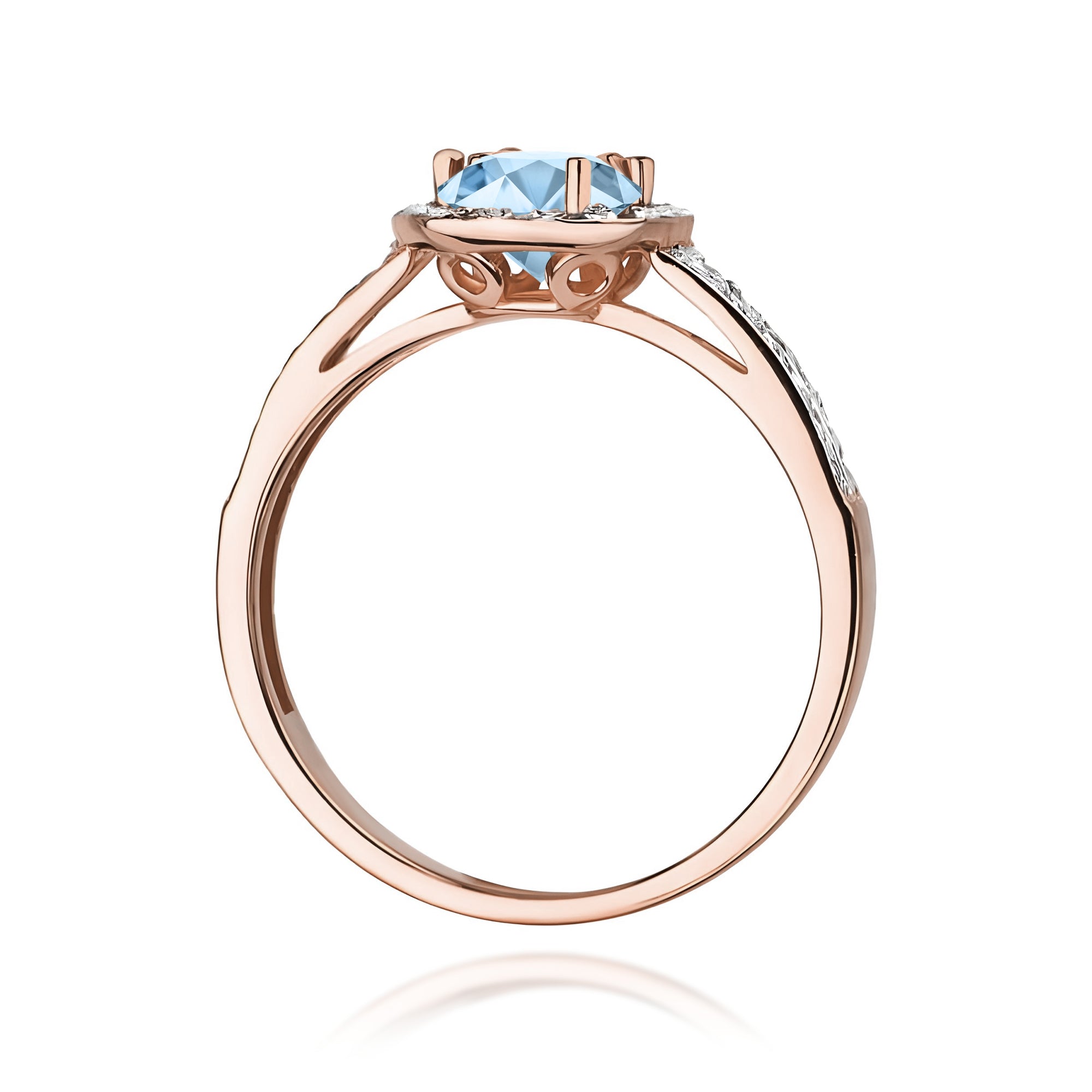 Inel Aur 14K cu Diamante de Laborator 0.70 ct