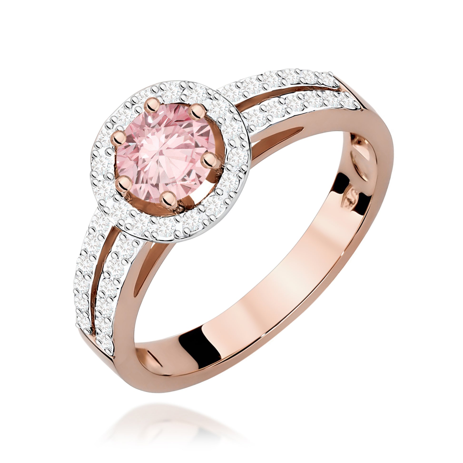 Inel Aur 14K cu Diamante de Laborator 0.70 ct