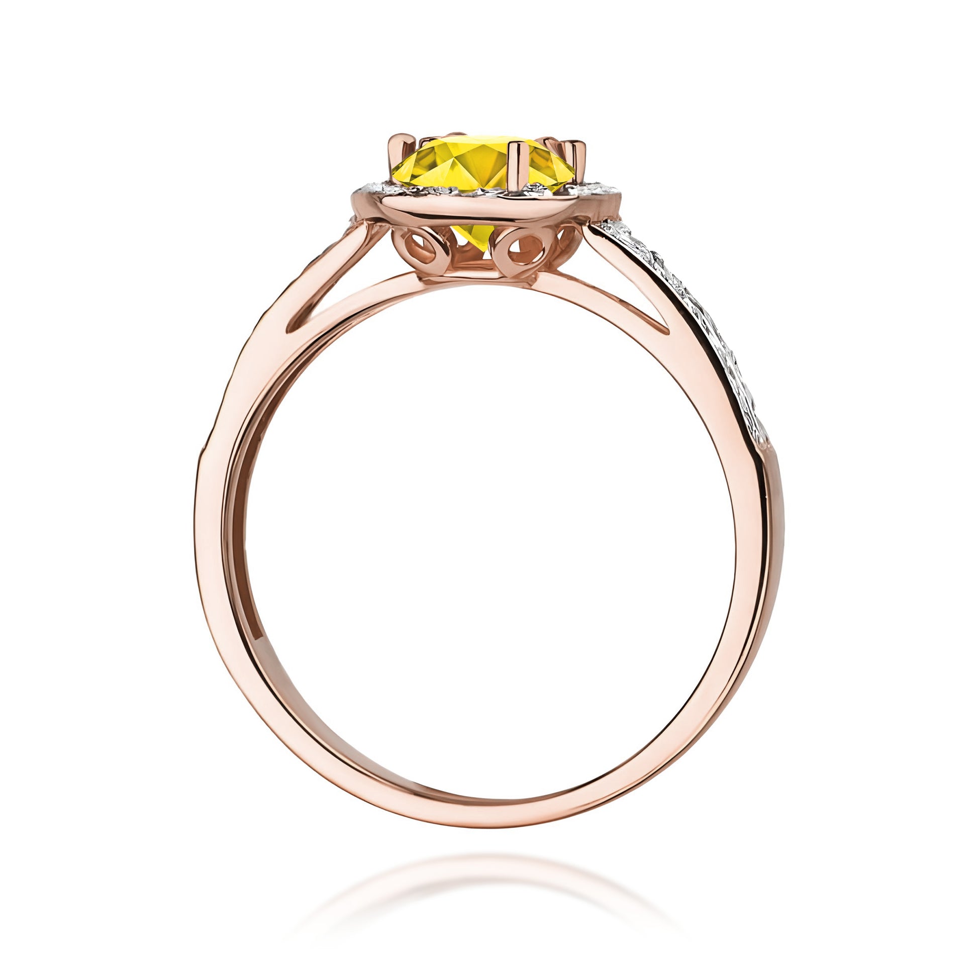 Inel Aur 14K cu Diamante de Laborator 0.70 ct
