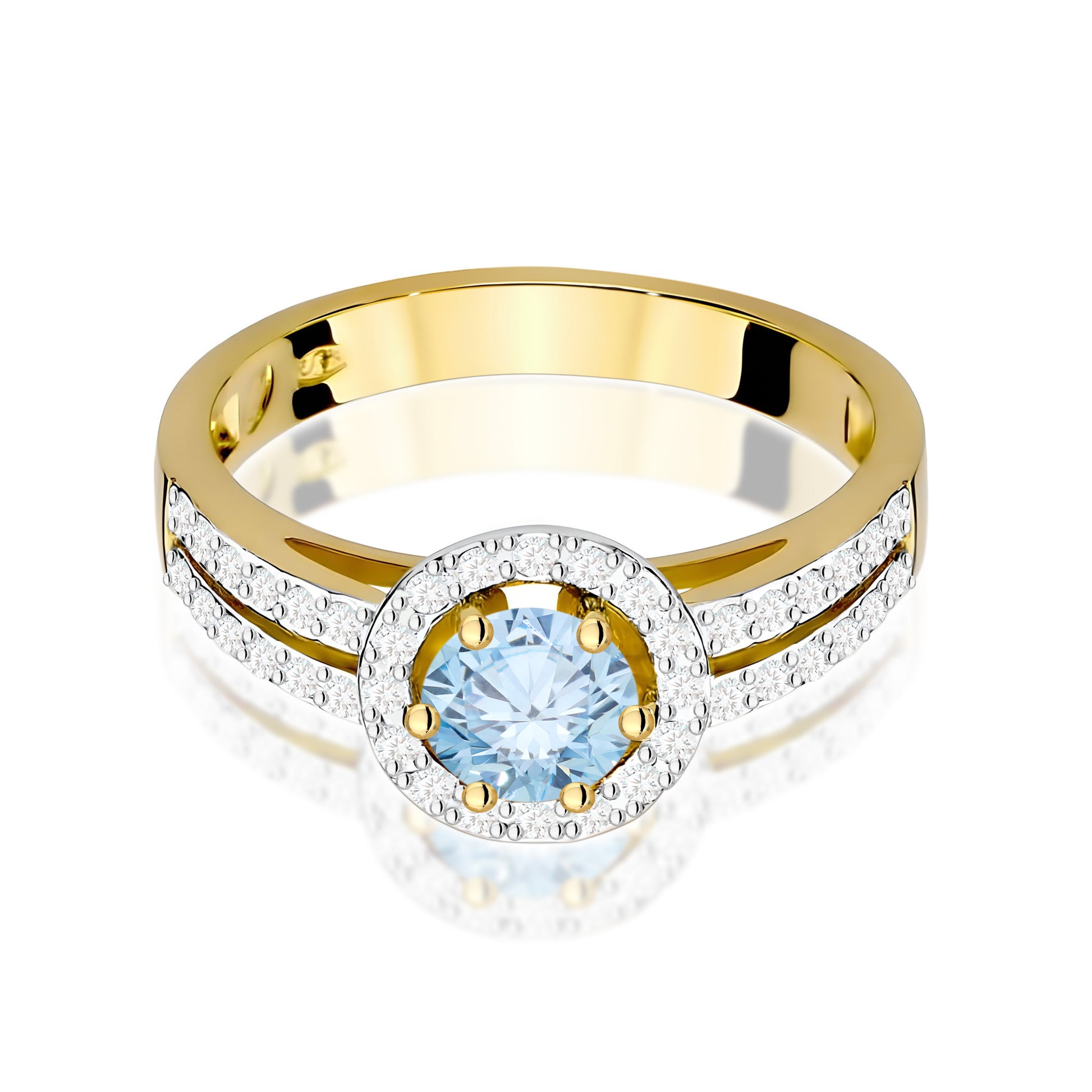Inel Aur 14K cu Diamante de Laborator 0.70 ct