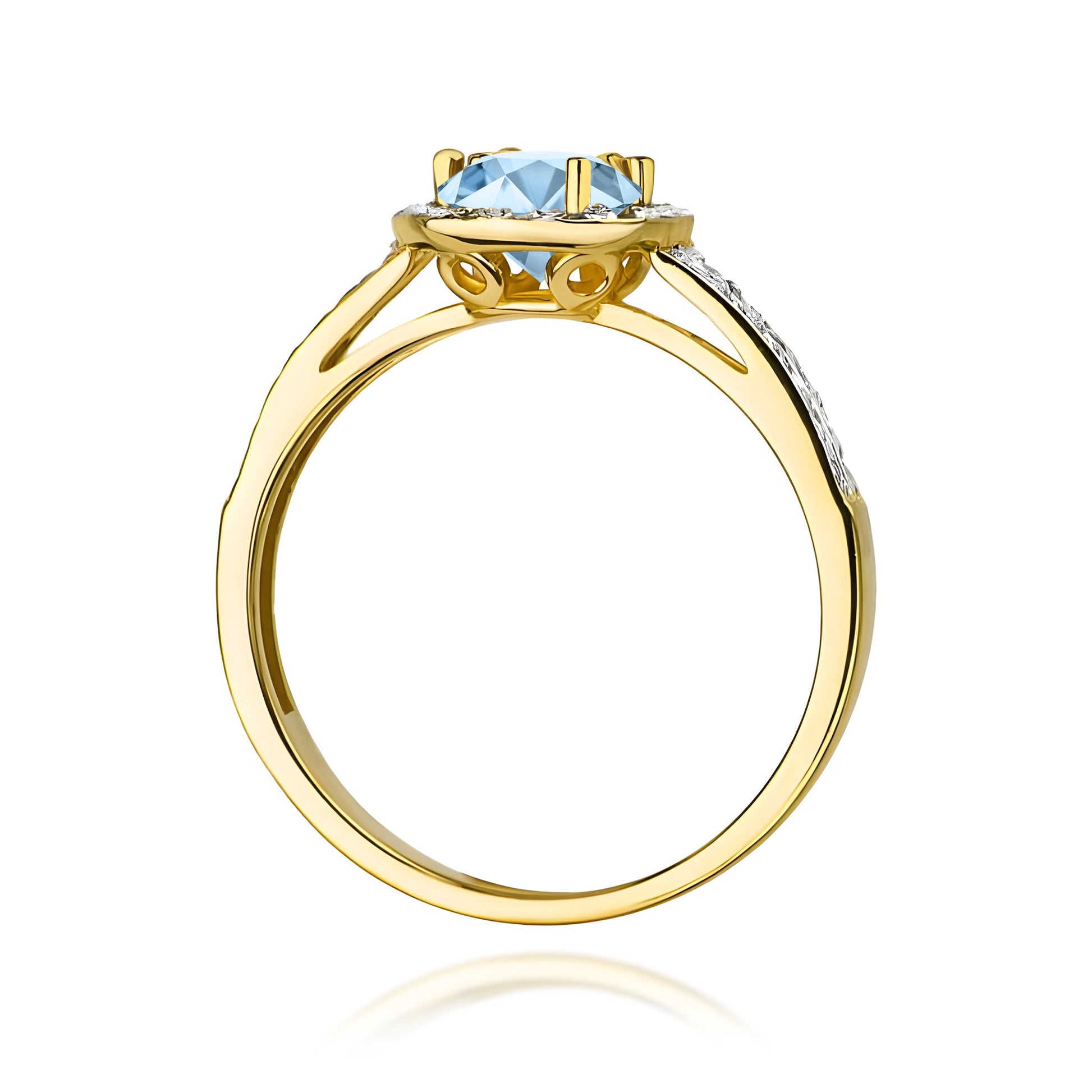 Inel Aur 14K cu Diamante de Laborator 0.70 ct