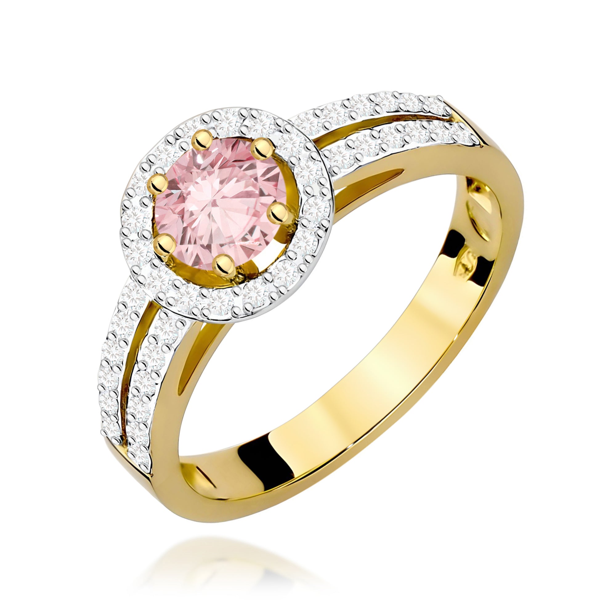 Inel Aur 14K cu Diamante de Laborator 0.70 ct