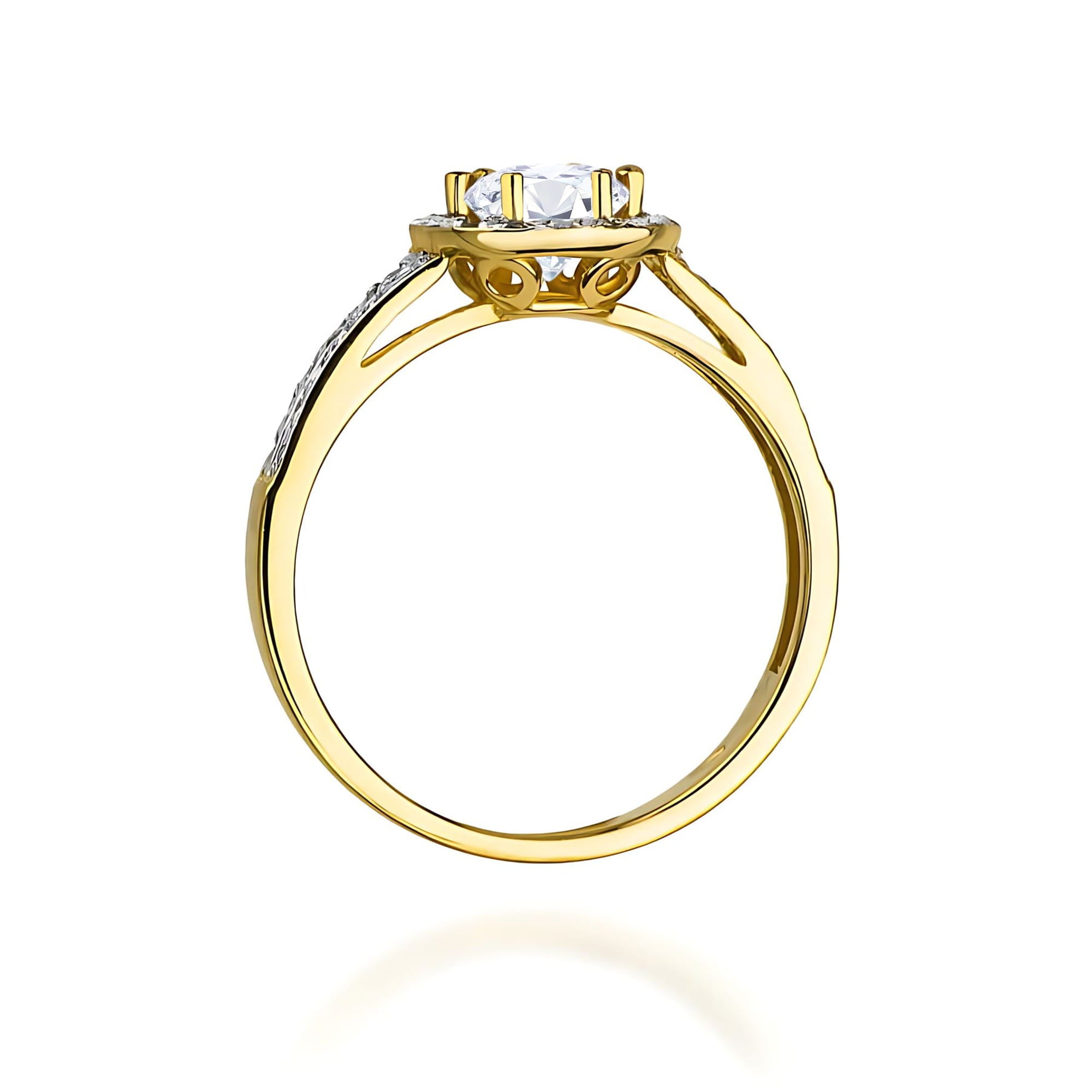 Inel Aur 14K W0087 Diamant 0,50ct