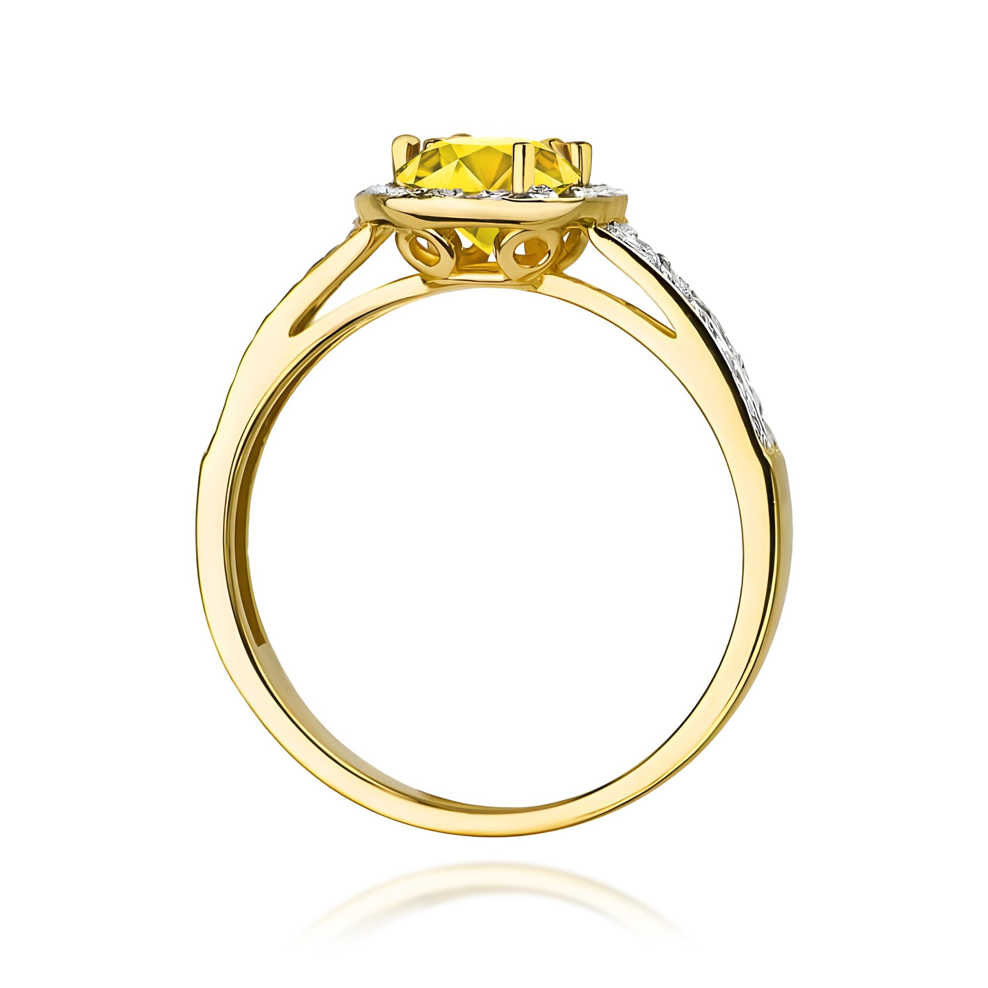 Inel Aur 14K cu Diamante de Laborator 0.70 ct