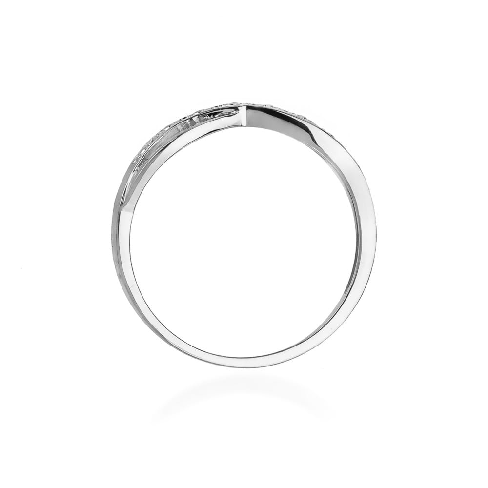 Inel Aur 9K cu Diamante Naturale 0.06 ct
