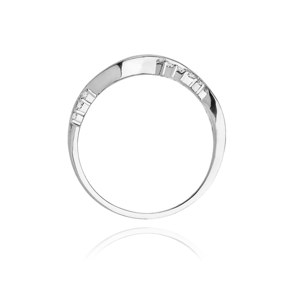Inel Aur 9K cu Diamante Naturale 0.07 ct
