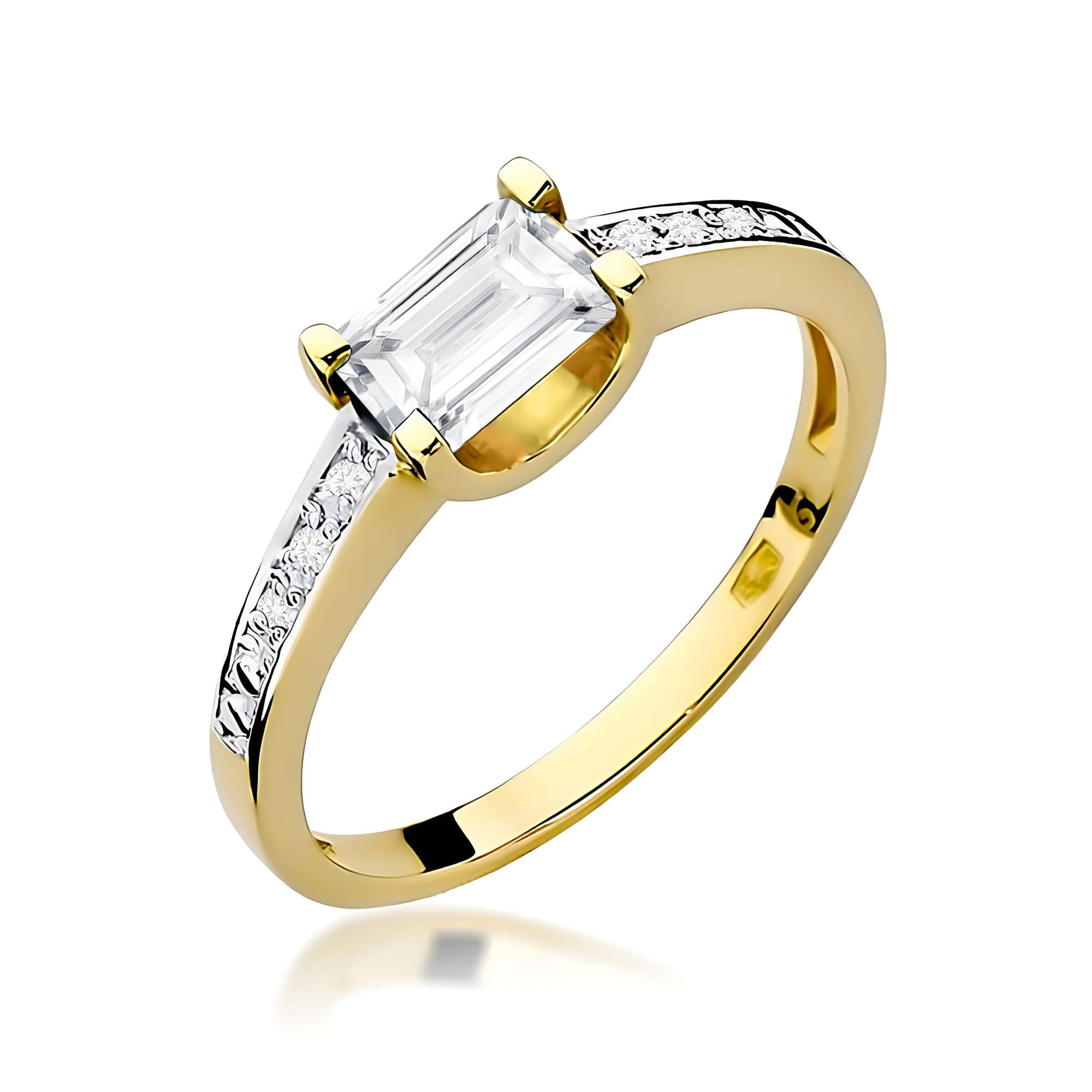 Inel Aur 14K W0105 Diamant 0,60ct