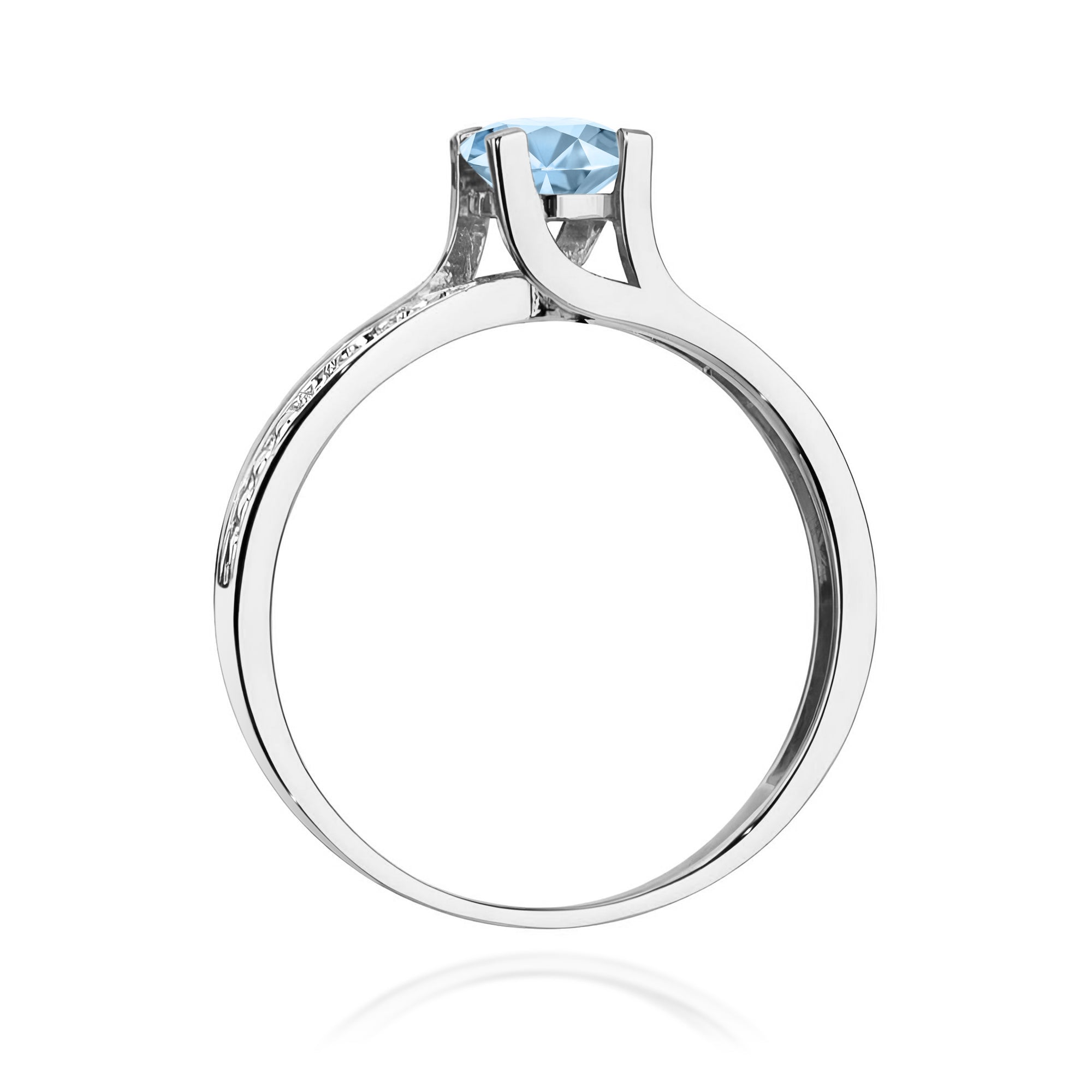 Inel Aur 14K cu Diamante de Laborator 0.53 ct