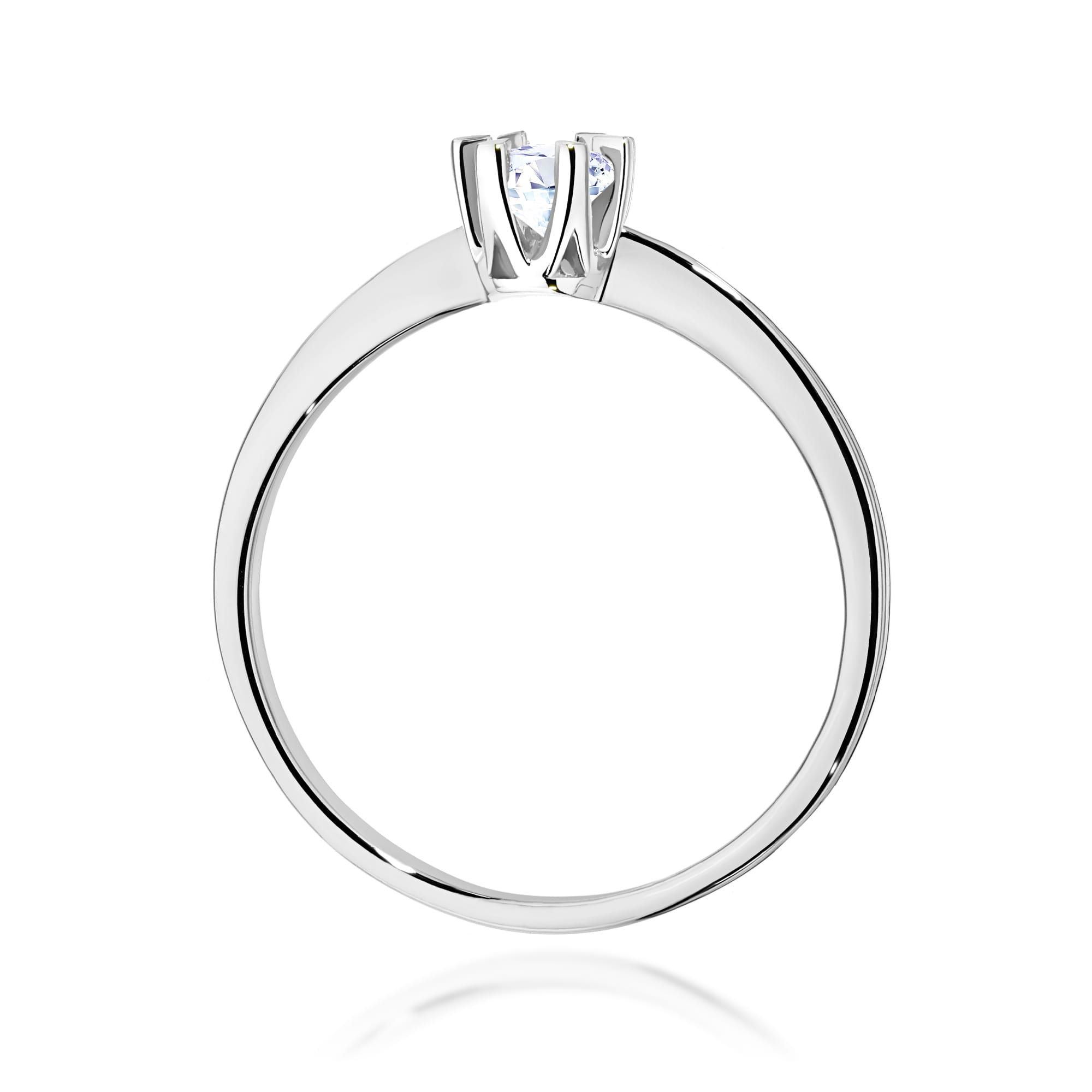 Inel Aur 9K cu Diamant Natural 0.20 ct