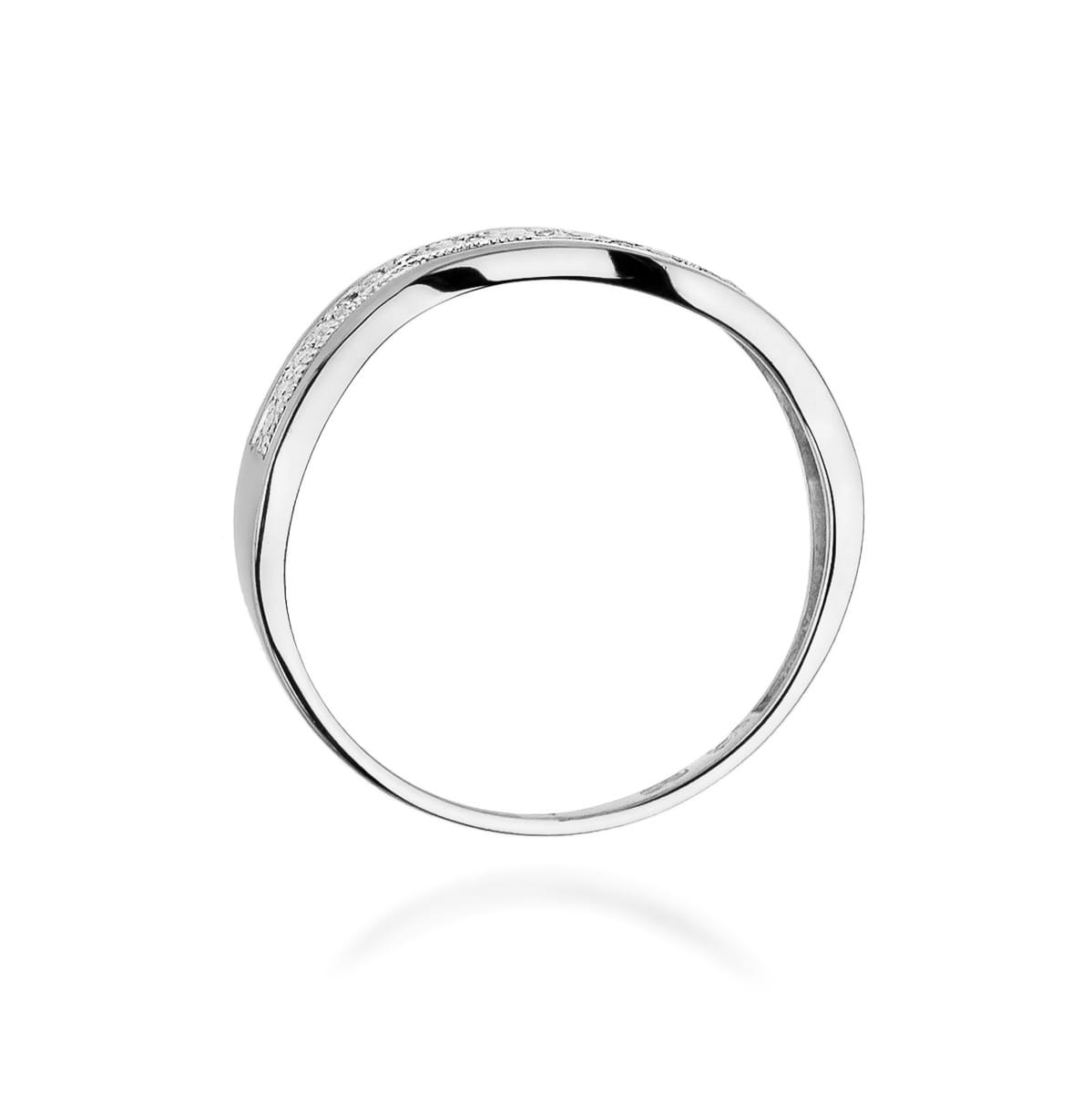 Inel Aur 9K cu Diamante Naturale 0.06 ct