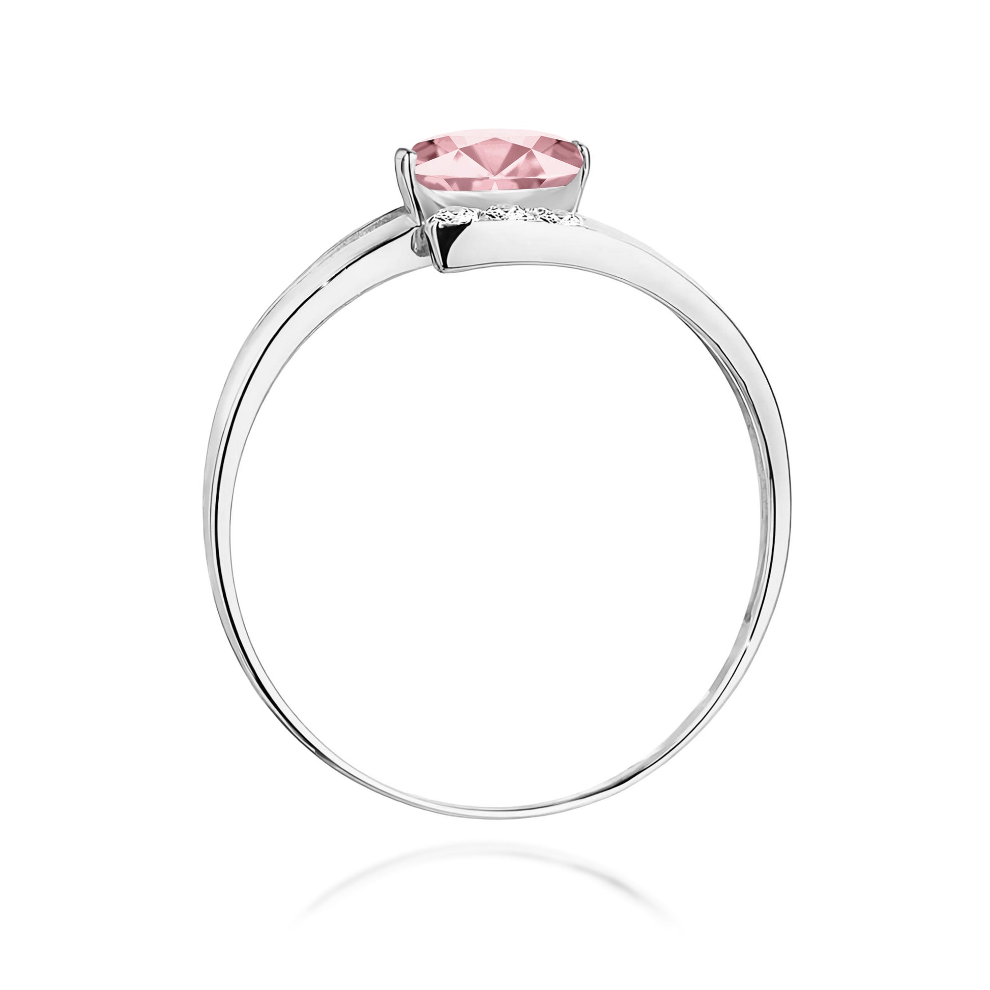 Inel Aur 14K cu Diamante de Laborator 0.55 ct
