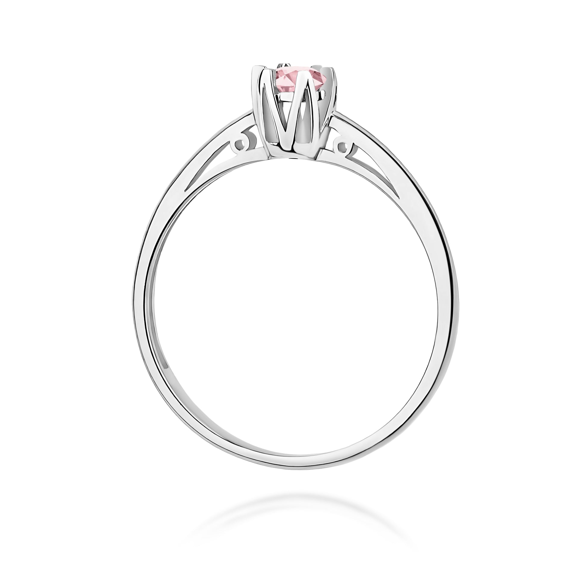 Inel Aur 9K cu Diamant Natural 0.15 ct