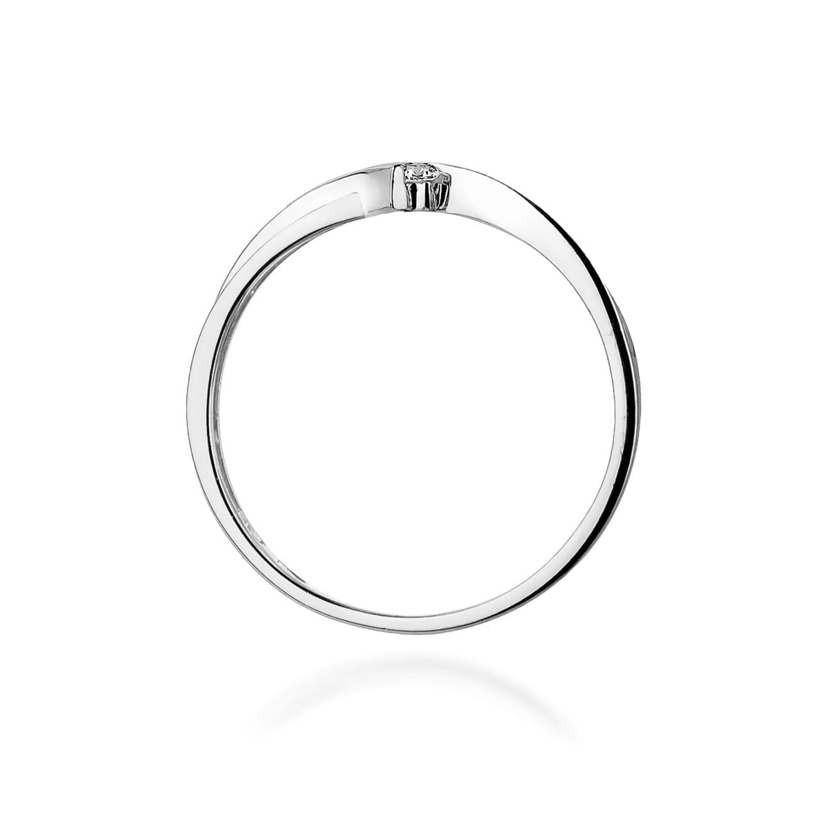 Inel Aur 9K cu Diamant Natural 0.04 ct