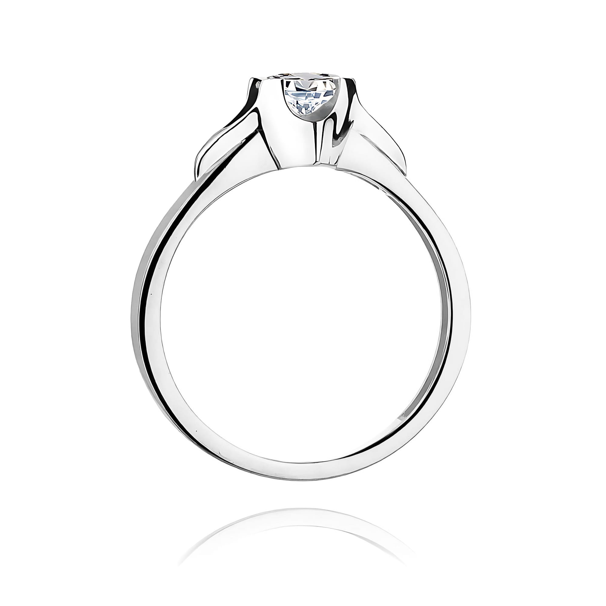Inel Aur 9K cu Diamant Natural 0.23 ct