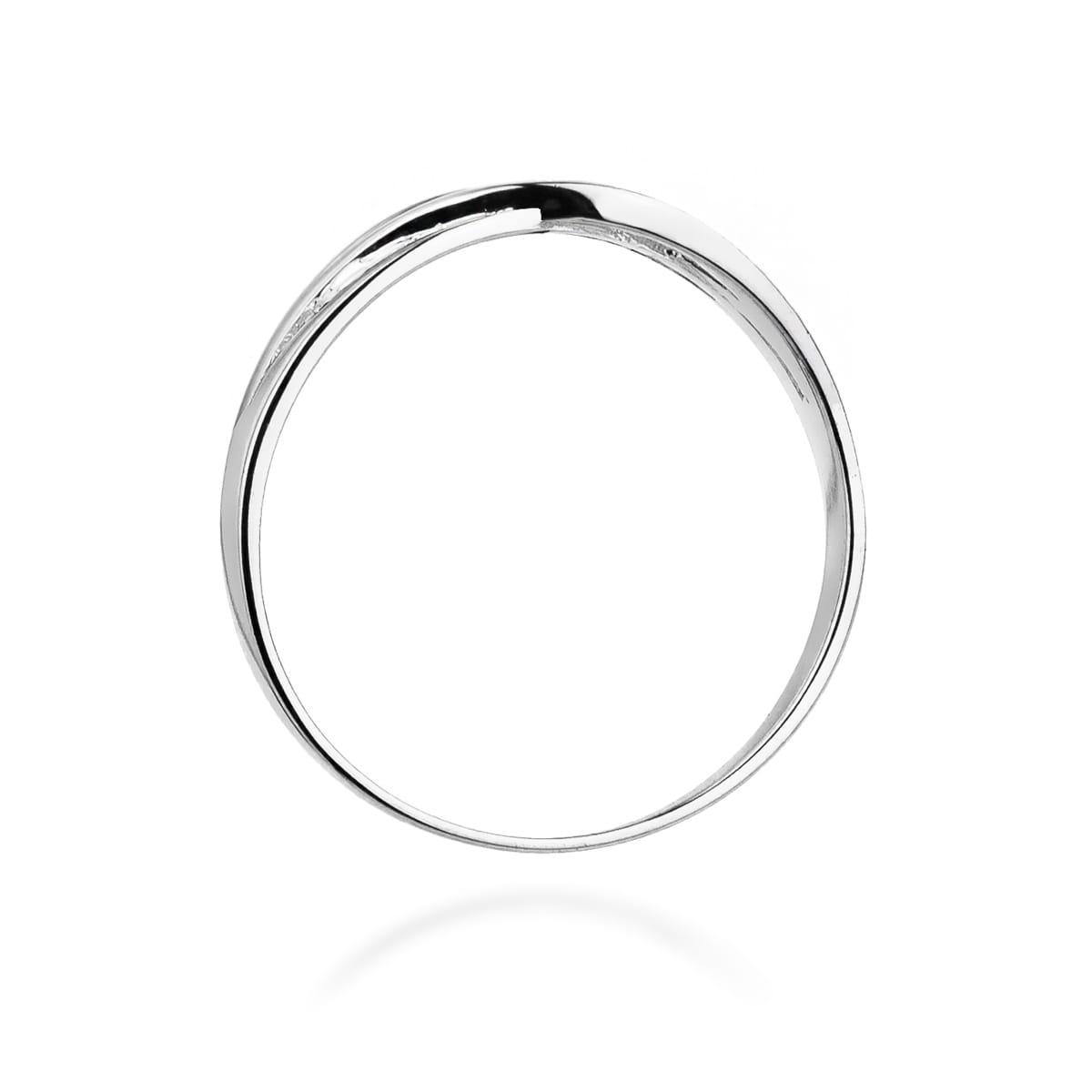 Inel Aur 9K cu Diamant Natural 0.04 ct
