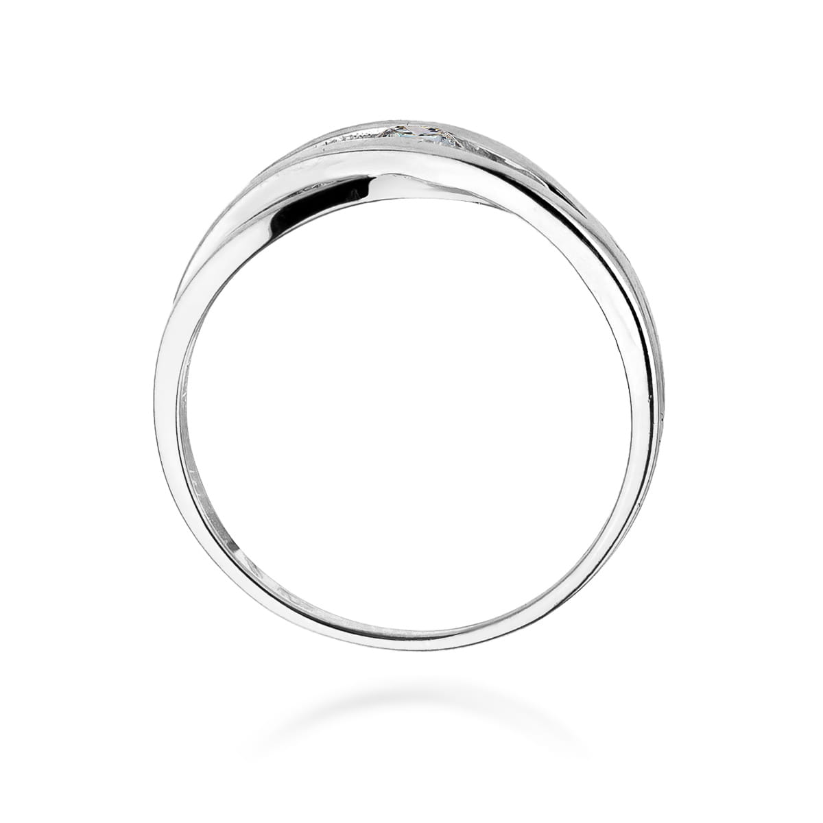 Inel Aur 9K cu Diamant Natural 0.10 ct