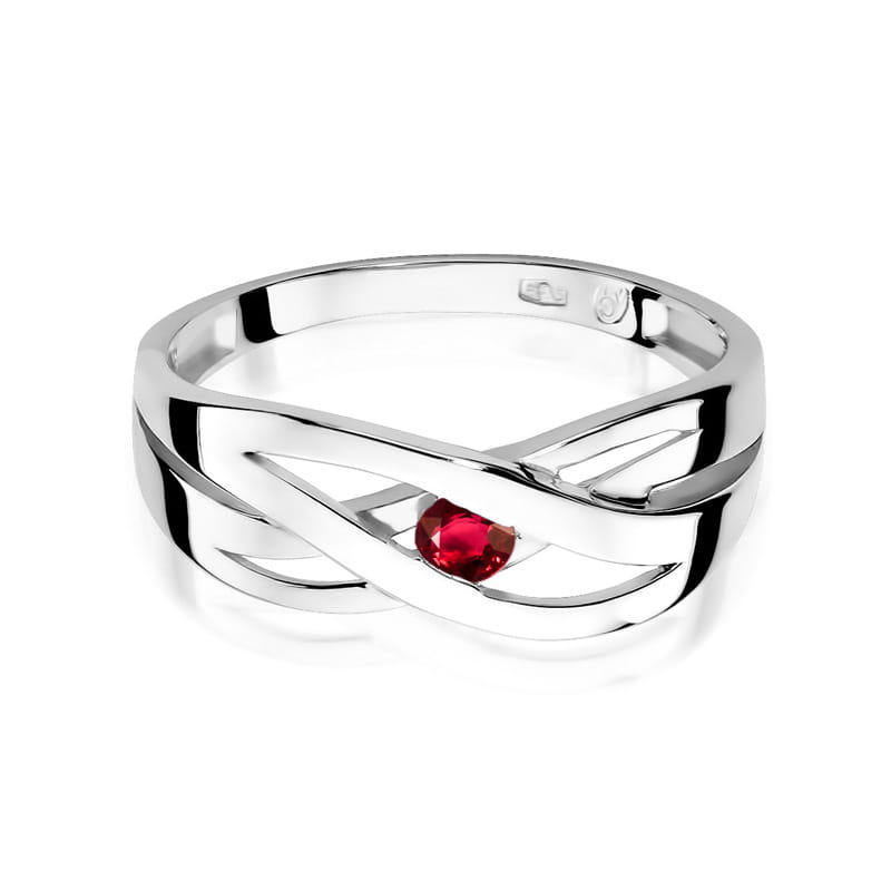 Inel Aur 9K cu Rubin 0.15 ct