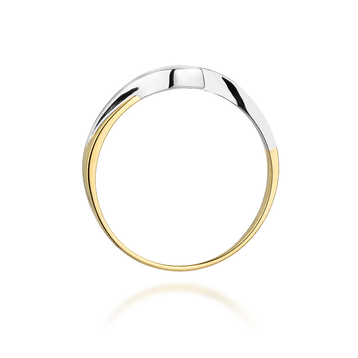 Inel Aur 9K cu Diamant Natural 0.05 ct