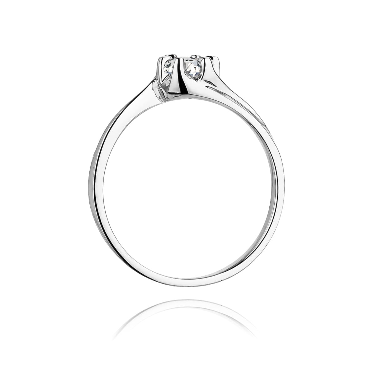 Inel Aur 9K cu Diamant Natural 0.30 ct