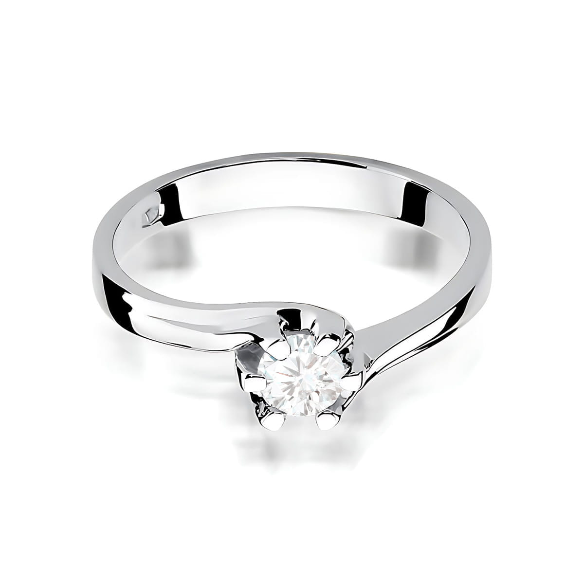 Inel Aur 9K cu Diamant de Laborator 0.30 ct