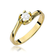 Inel Aur 9K cu Diamant de Laborator 0.30 ct