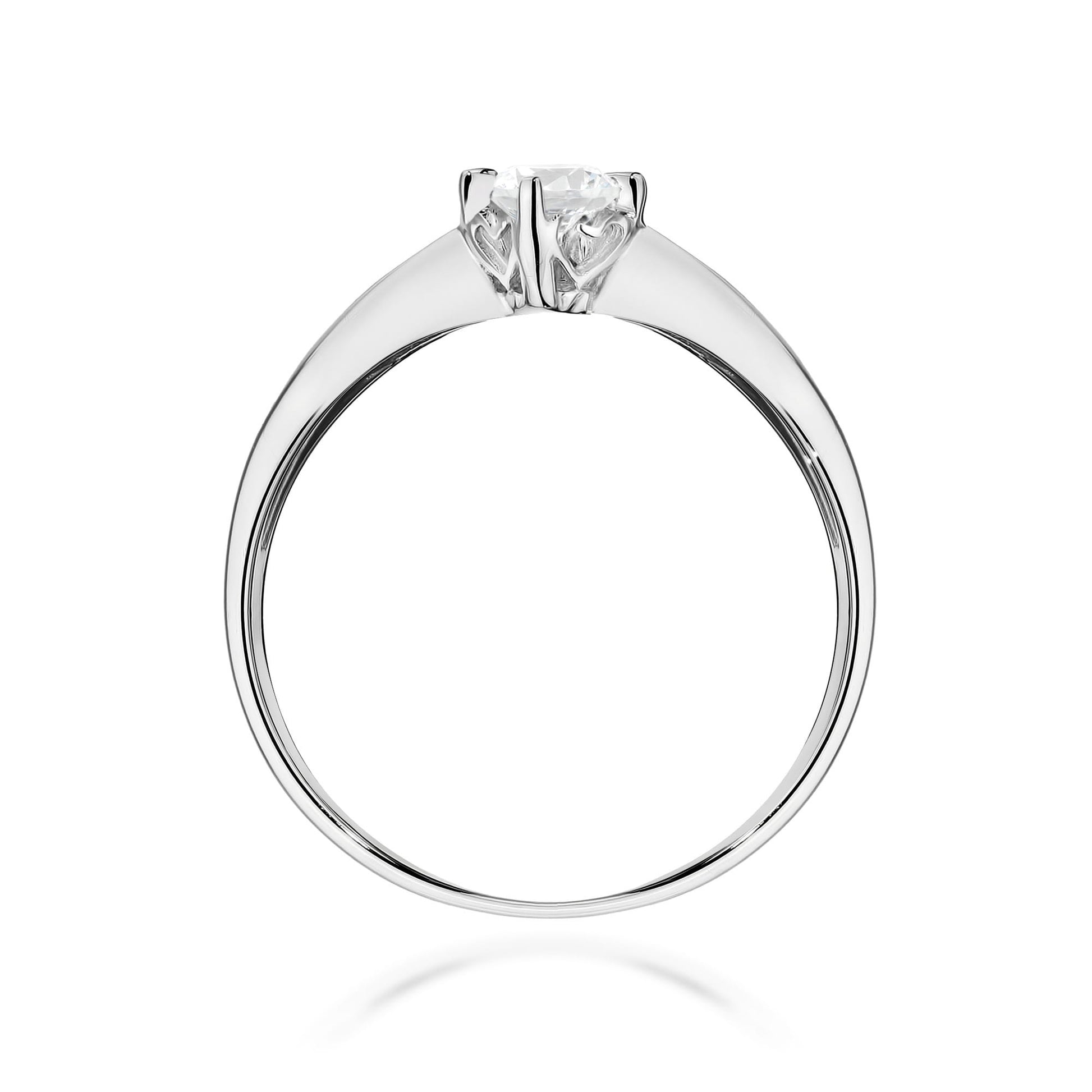 Inel Aur 9K cu Diamant de Laborator 0.15 ct