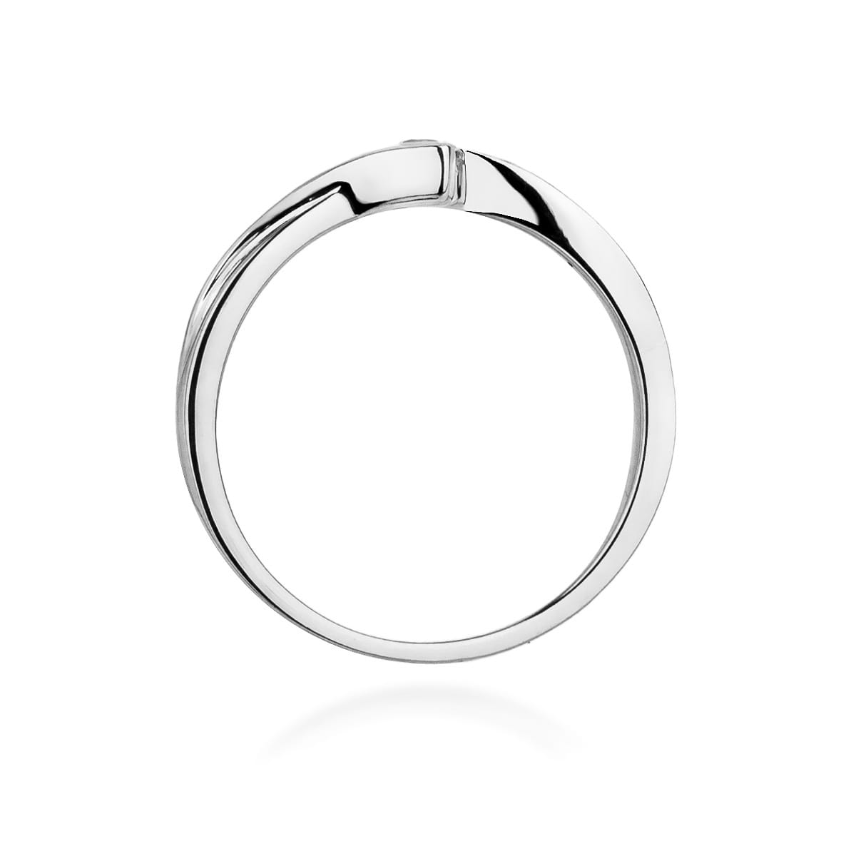 Inel Aur 9K cu Diamant Natural 0.10 ct