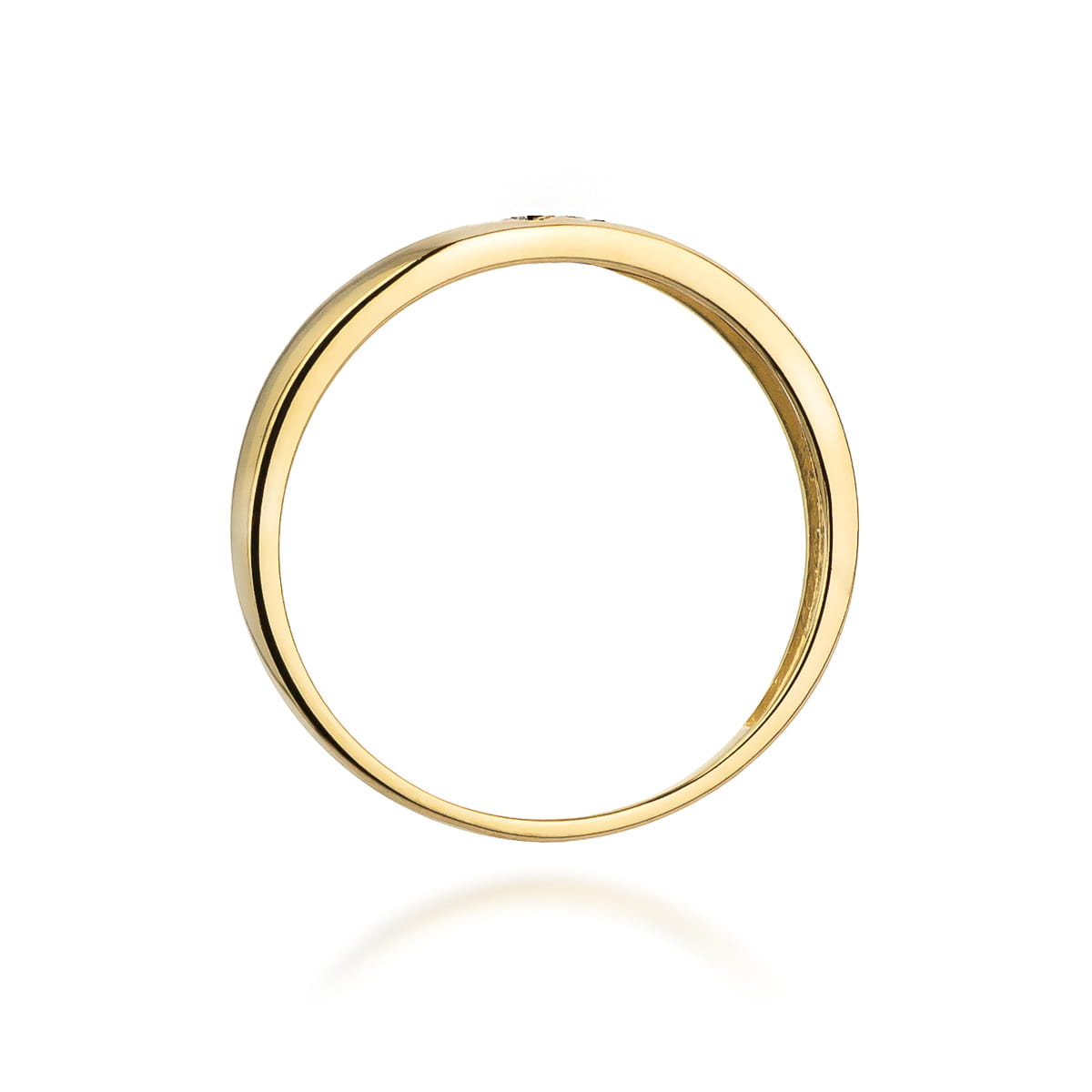 Inel Aur 9K cu Diamante Naturale 0.02 ct