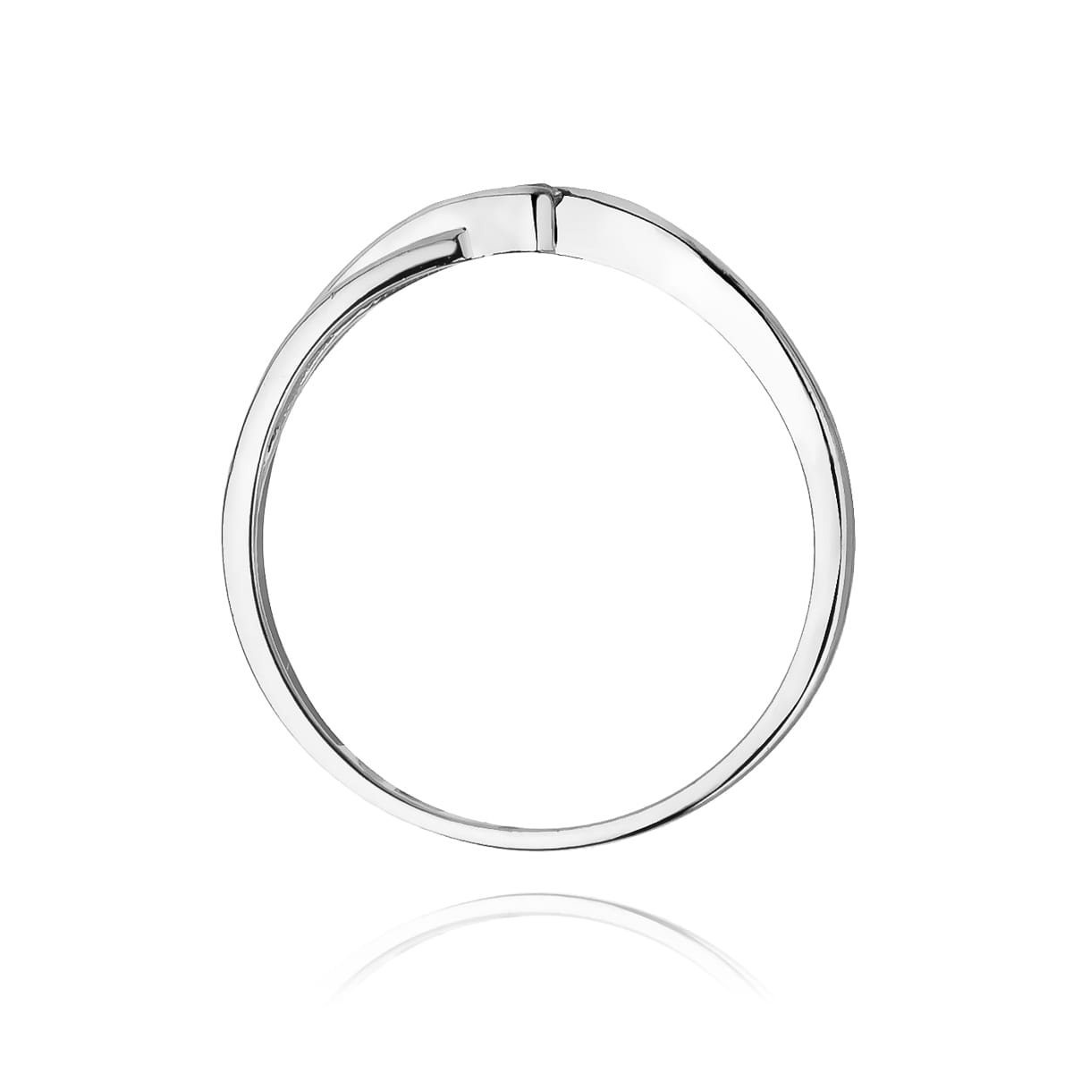 Inel Aur 9K cu Diamant Natural 0.04 ct