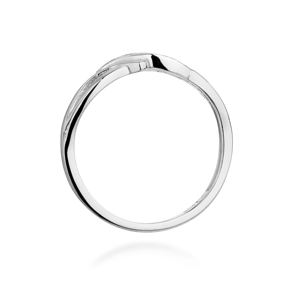 Inel Aur 9K cu Diamante Naturale 0.02 ct