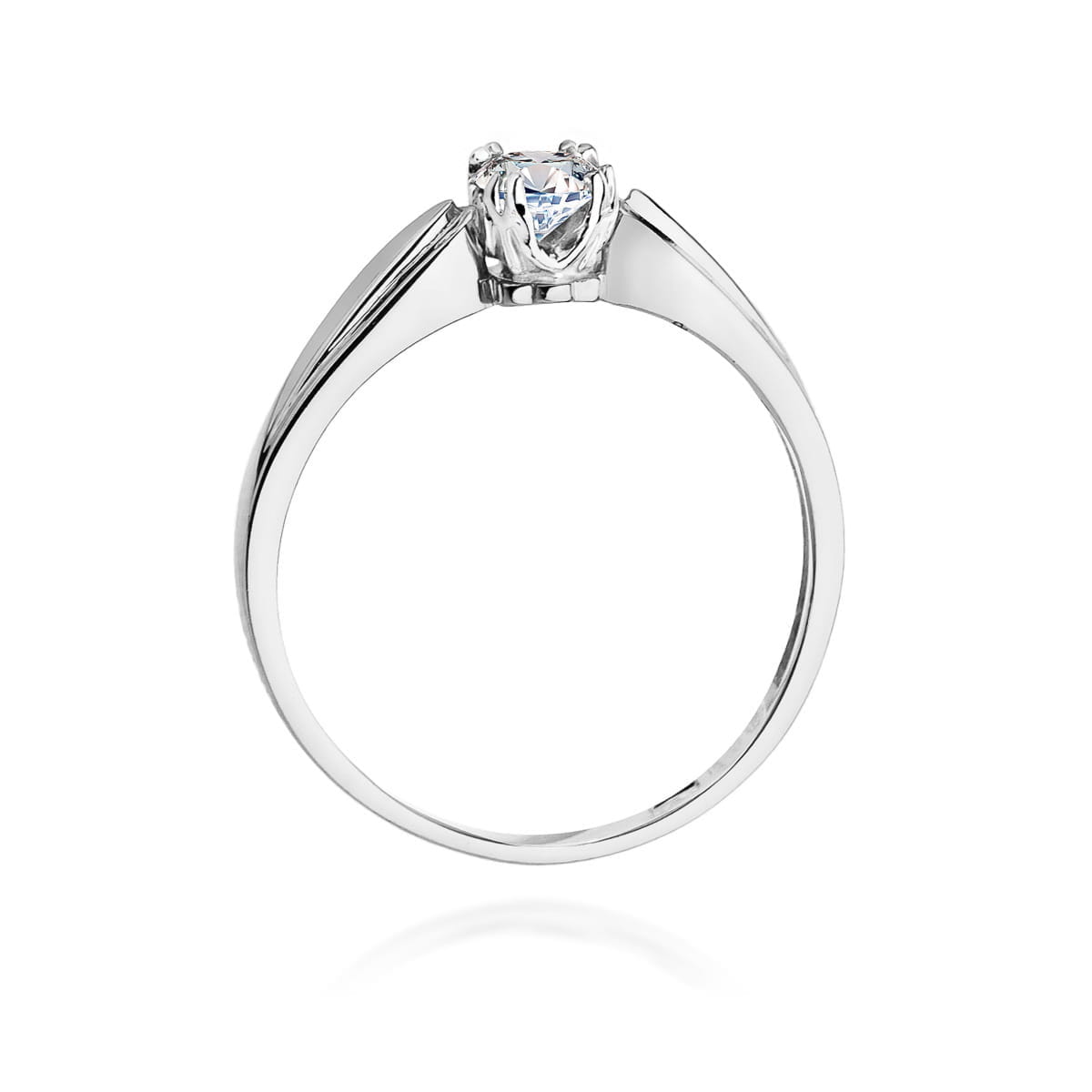 Inel Aur 9K cu Diamant Natural 0.24 ct