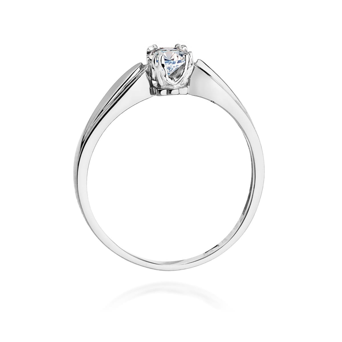 Inel Aur 9K cu Diamant de Laborator 0.25 ct
