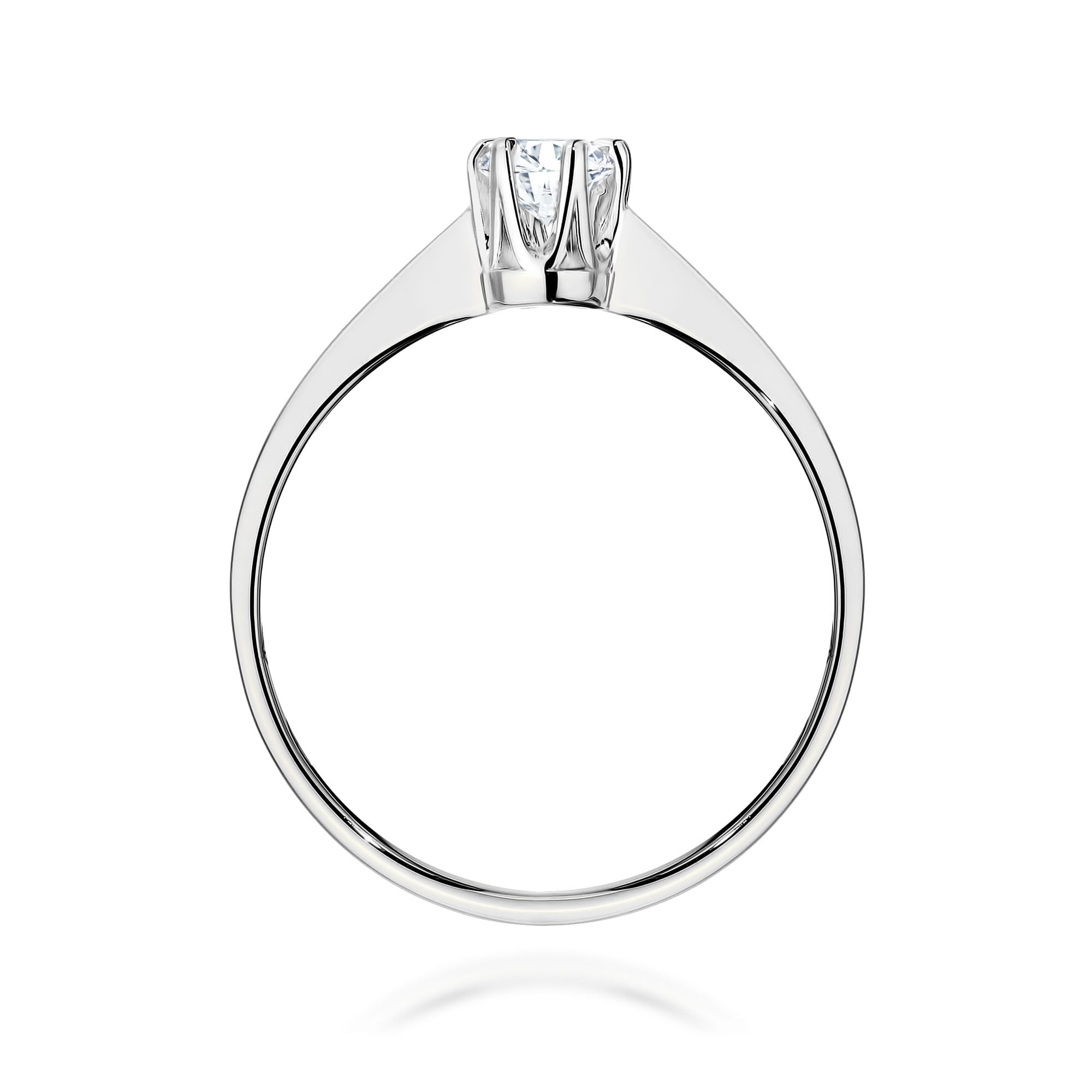 Inel Aur 9K cu Diamant Natural 0.20 ct