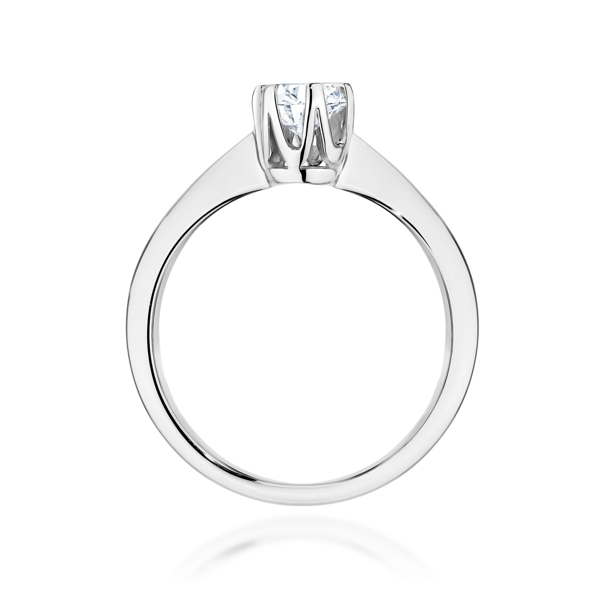 Inel Aur 9K cu Diamant Natural 0.40 ct