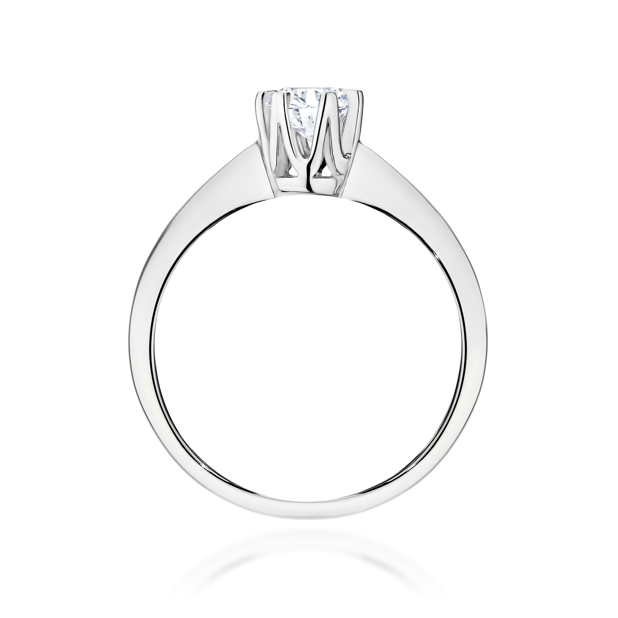 Inel Aur 9K cu Diamant Natural 0.50 ct