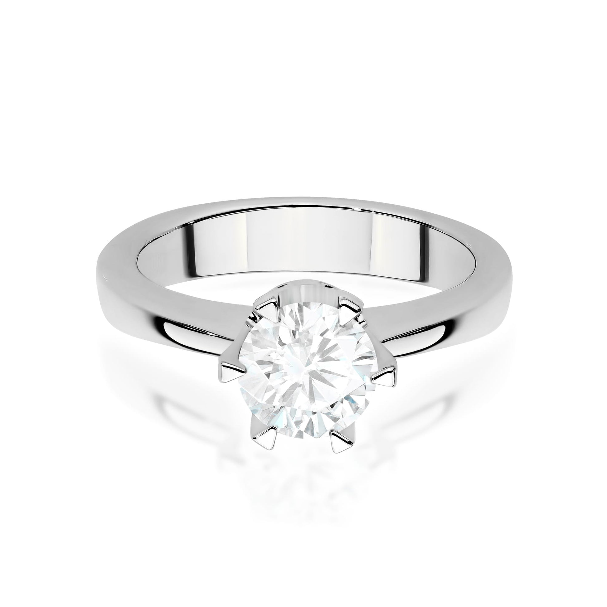 Inel Aur 9K cu Diamant Natural 1.00 ct