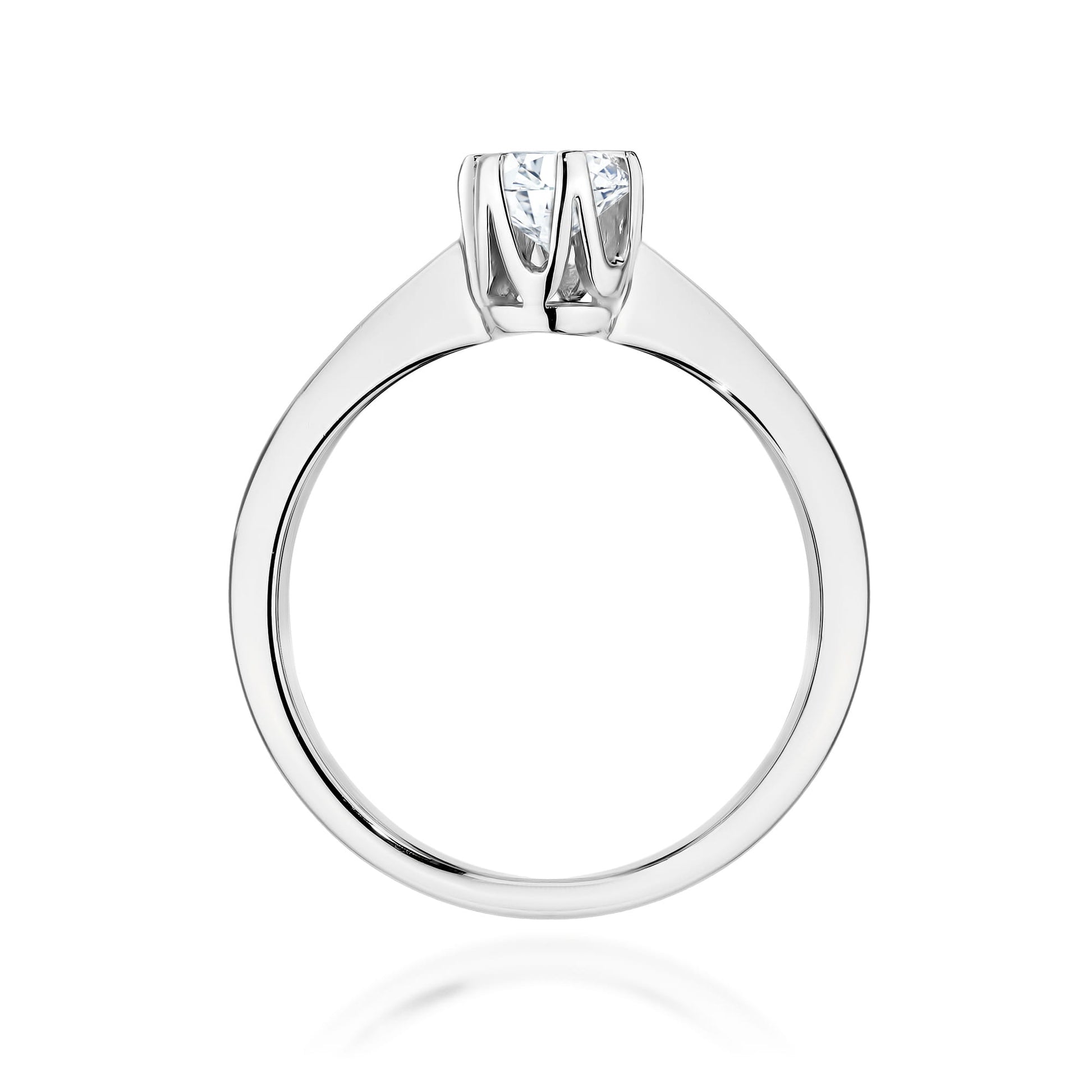 Inel Aur 9K cu Diamant de Laborator 0.40 ct