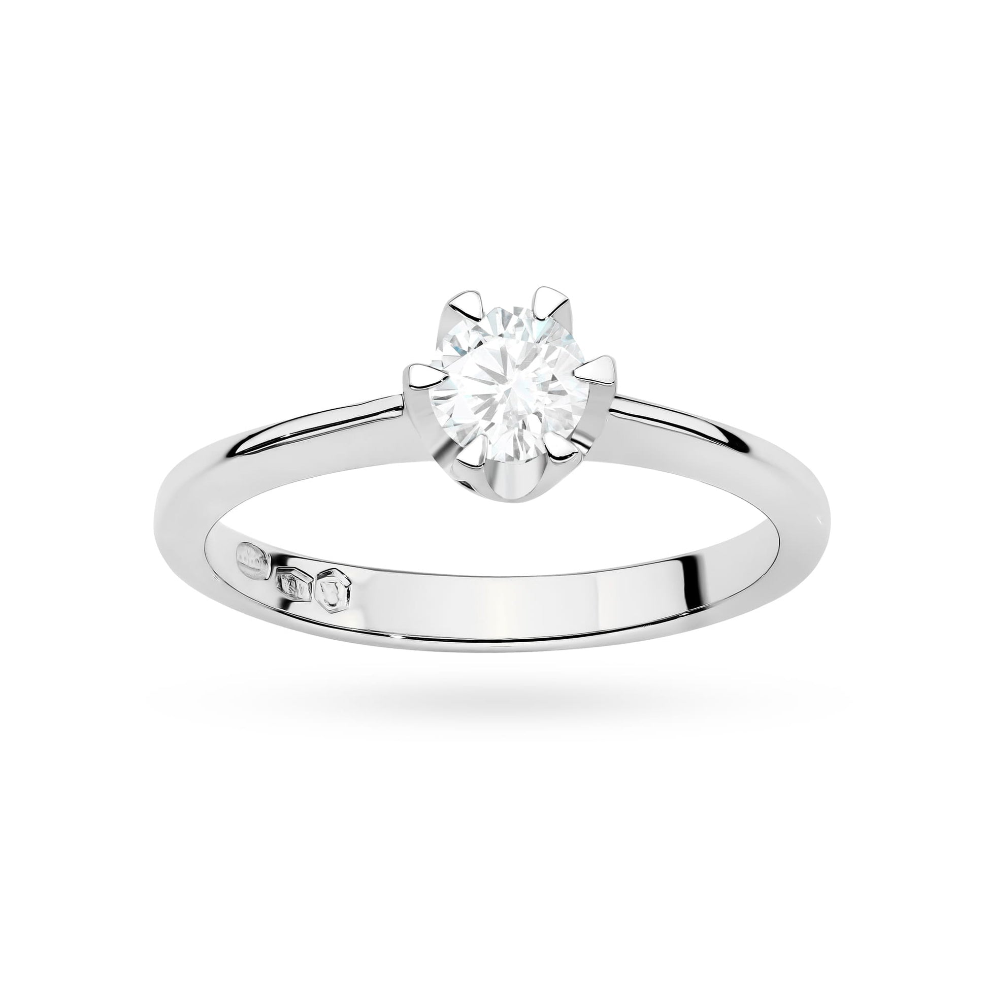 Inel Aur 9K cu Diamant de Laborator 0.50 ct