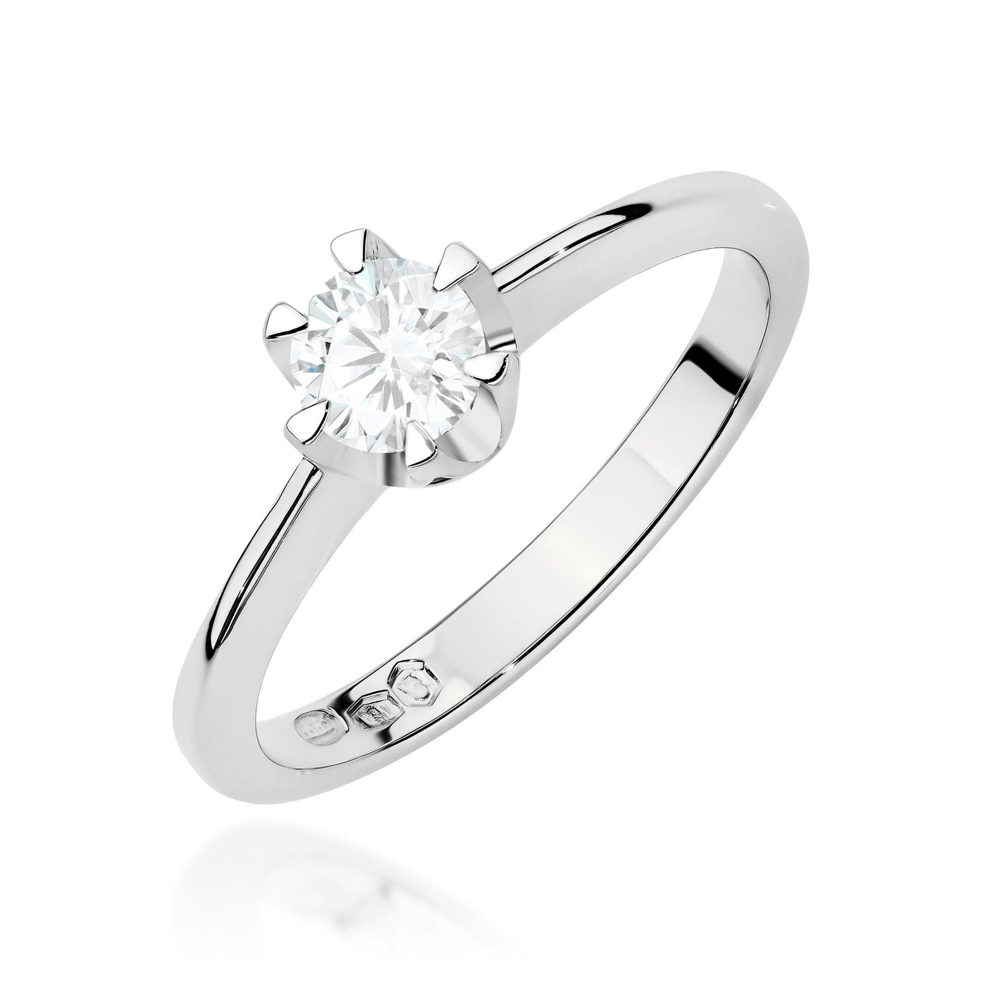 Inel Aur 9K cu Diamant de Laborator 0.70 ct