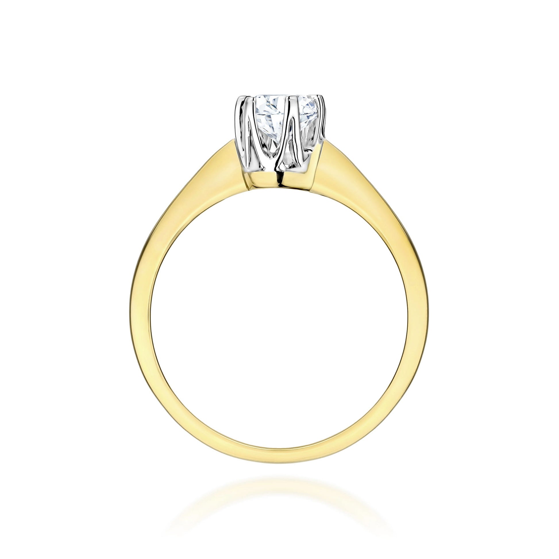Inel Aur 9K cu Diamant de Laborator 0.30 ct
