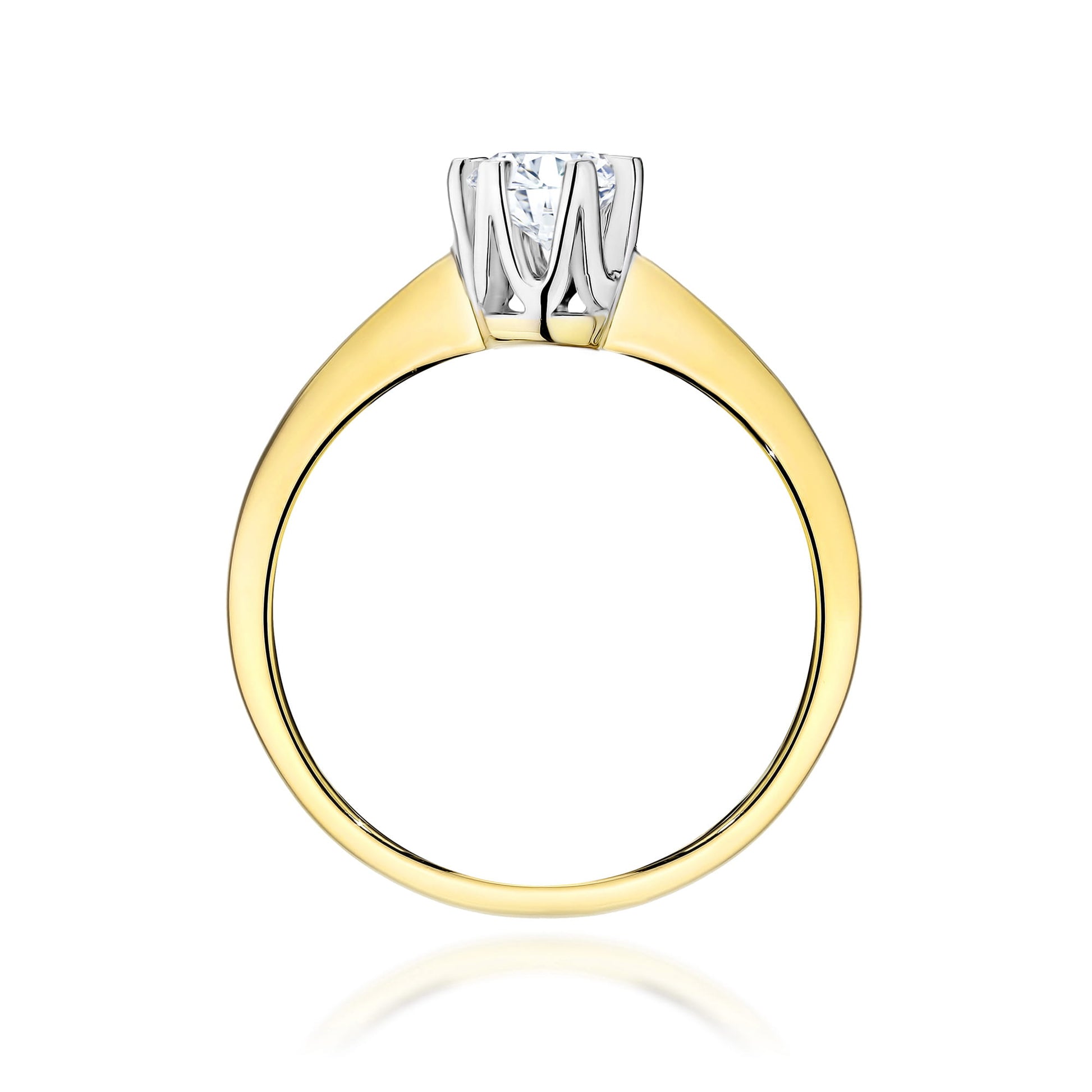 Inel Aur 9K cu Diamant de Laborator 0.70 ct