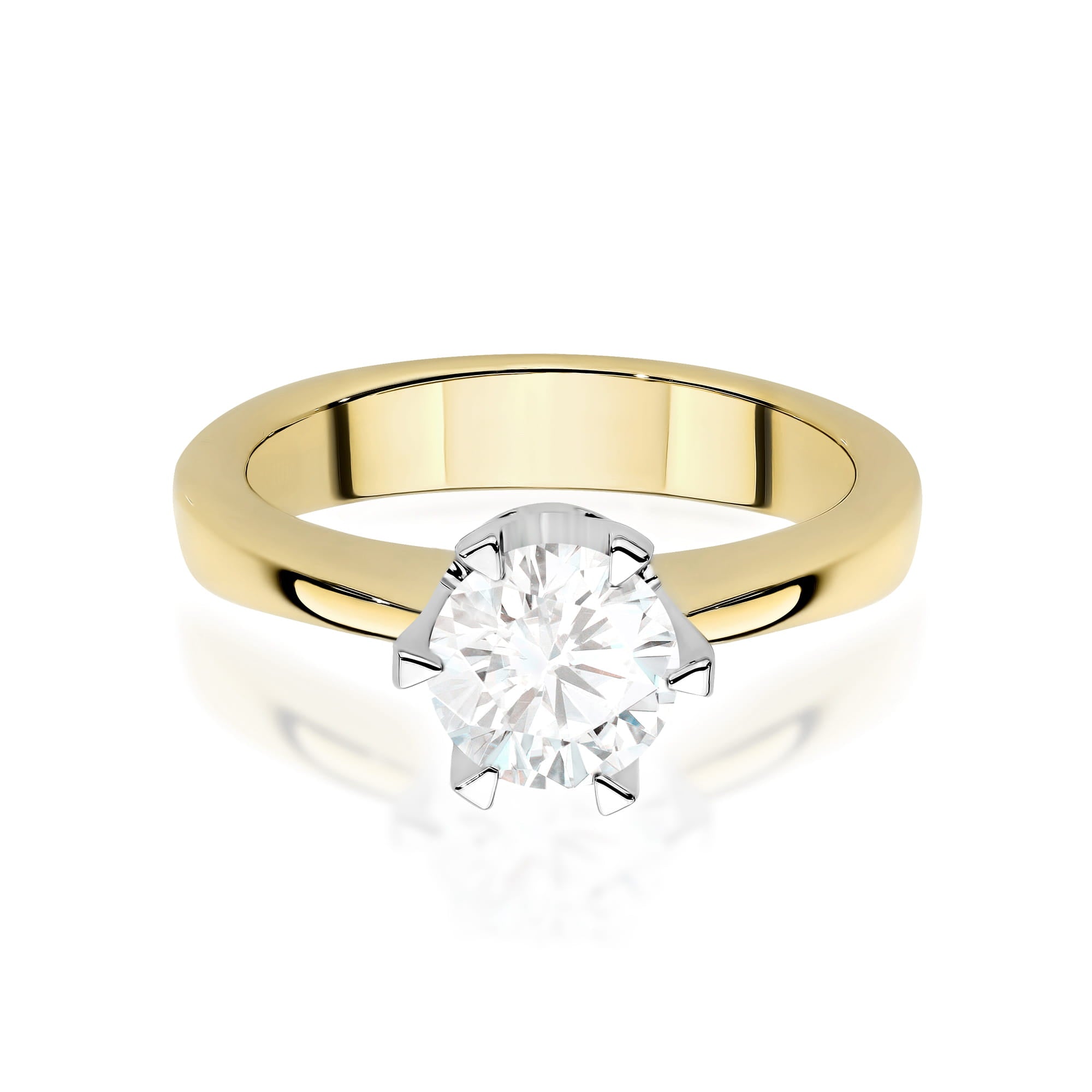 Inel Aur 9K cu Diamant de Laborator 1.00 ct