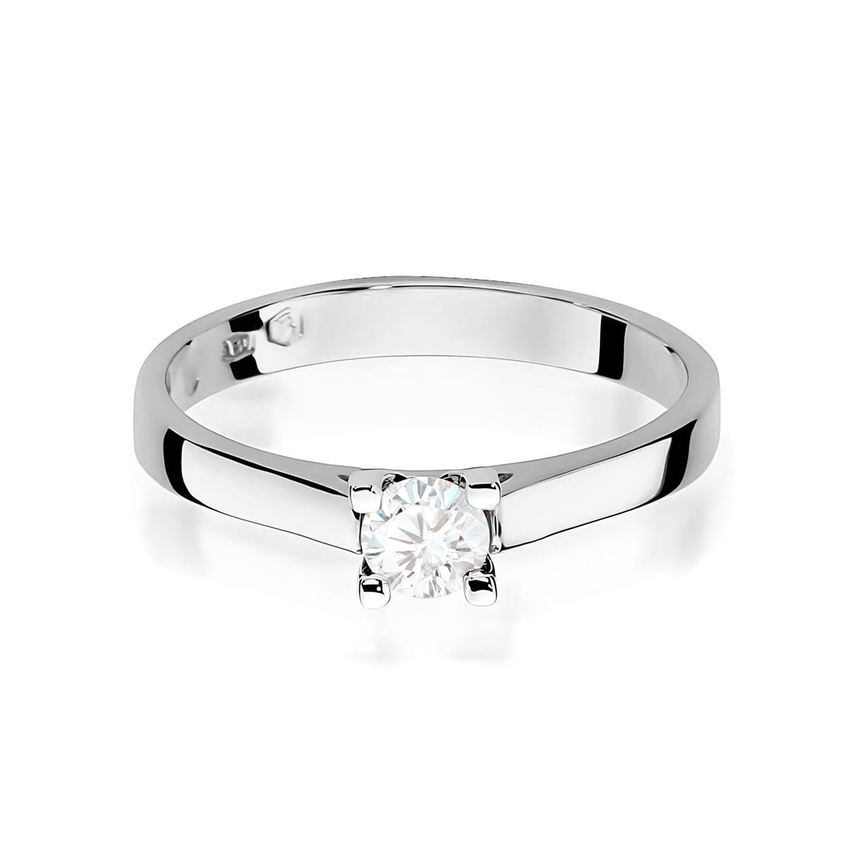 Inel Aur 9K cu Diamant Natural 0.25 ct