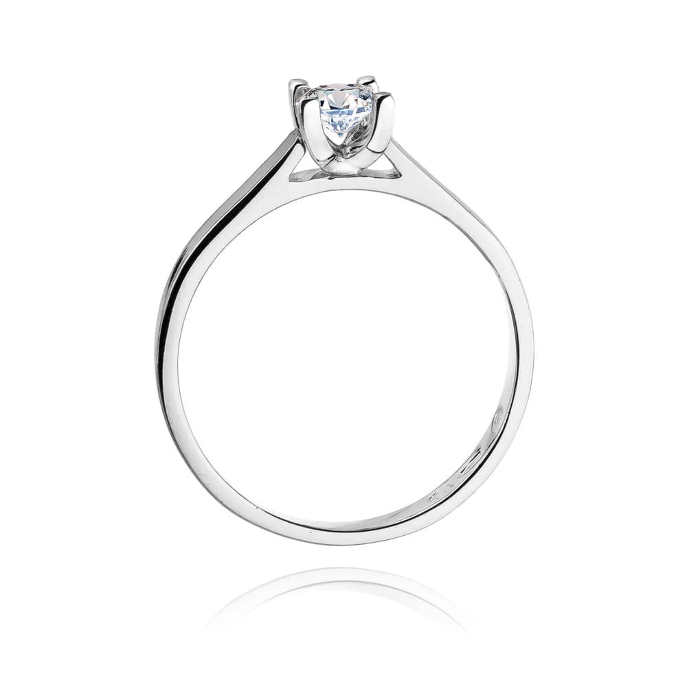 Inel Aur 9K cu Diamant Natural 0.25 ct