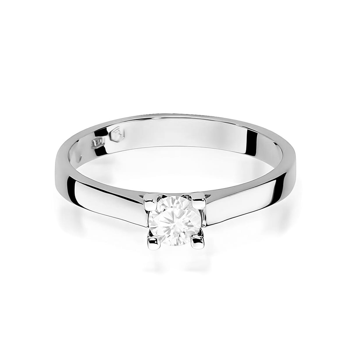 Inel Aur 9K cu Diamant de Laborator 0.25 ct