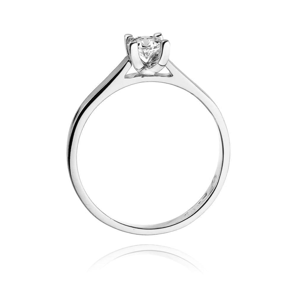 Inel Aur 9K cu Diamant de Laborator 0.25 ct