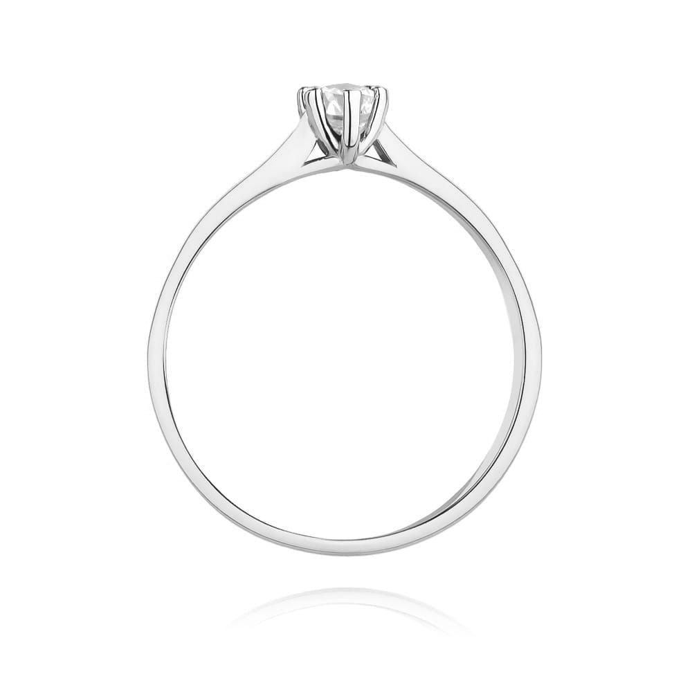 Inel Aur 9K cu Diamant de Laborator 0.15 ct